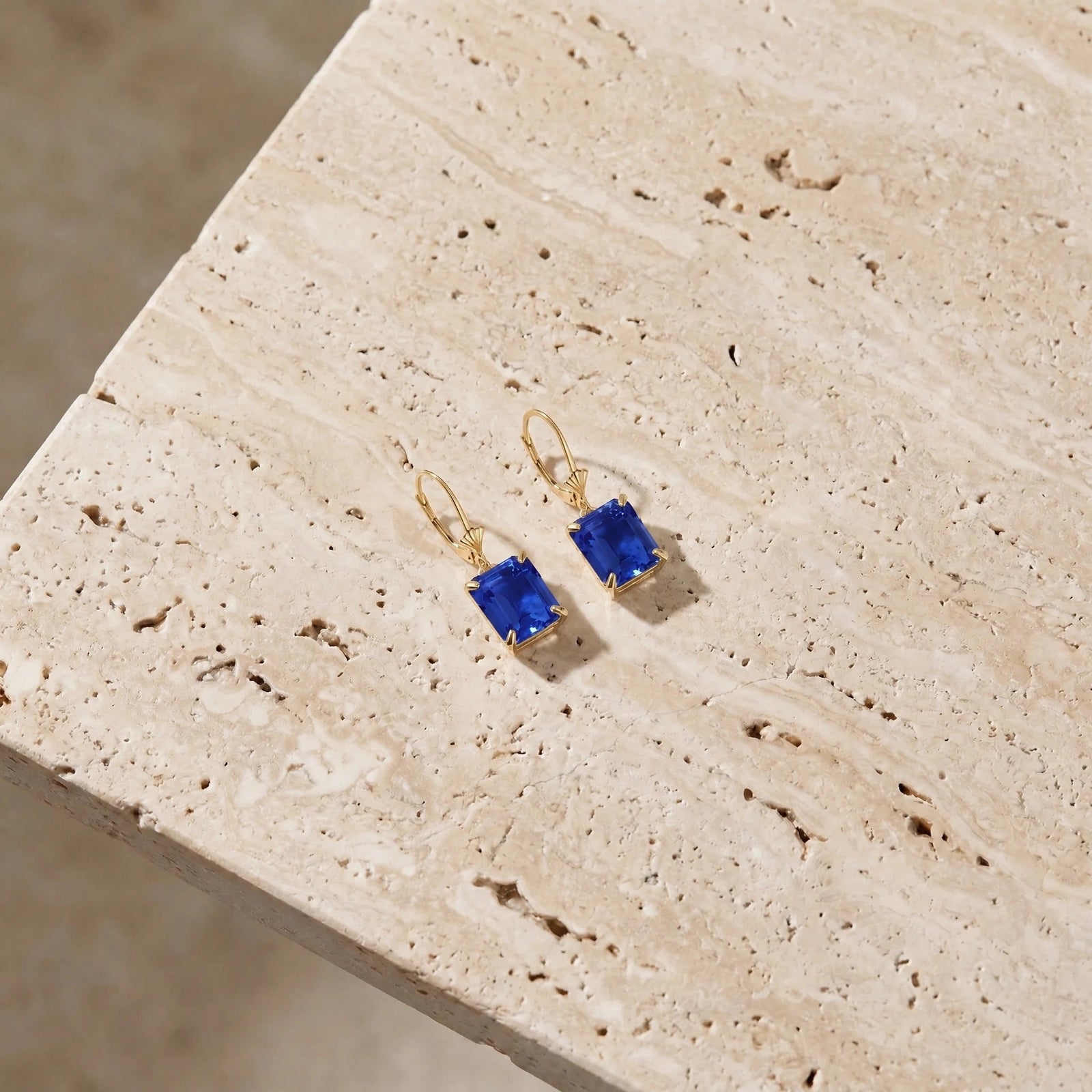 Yellow Gold Sapphire & Emerald — Fioralisa
