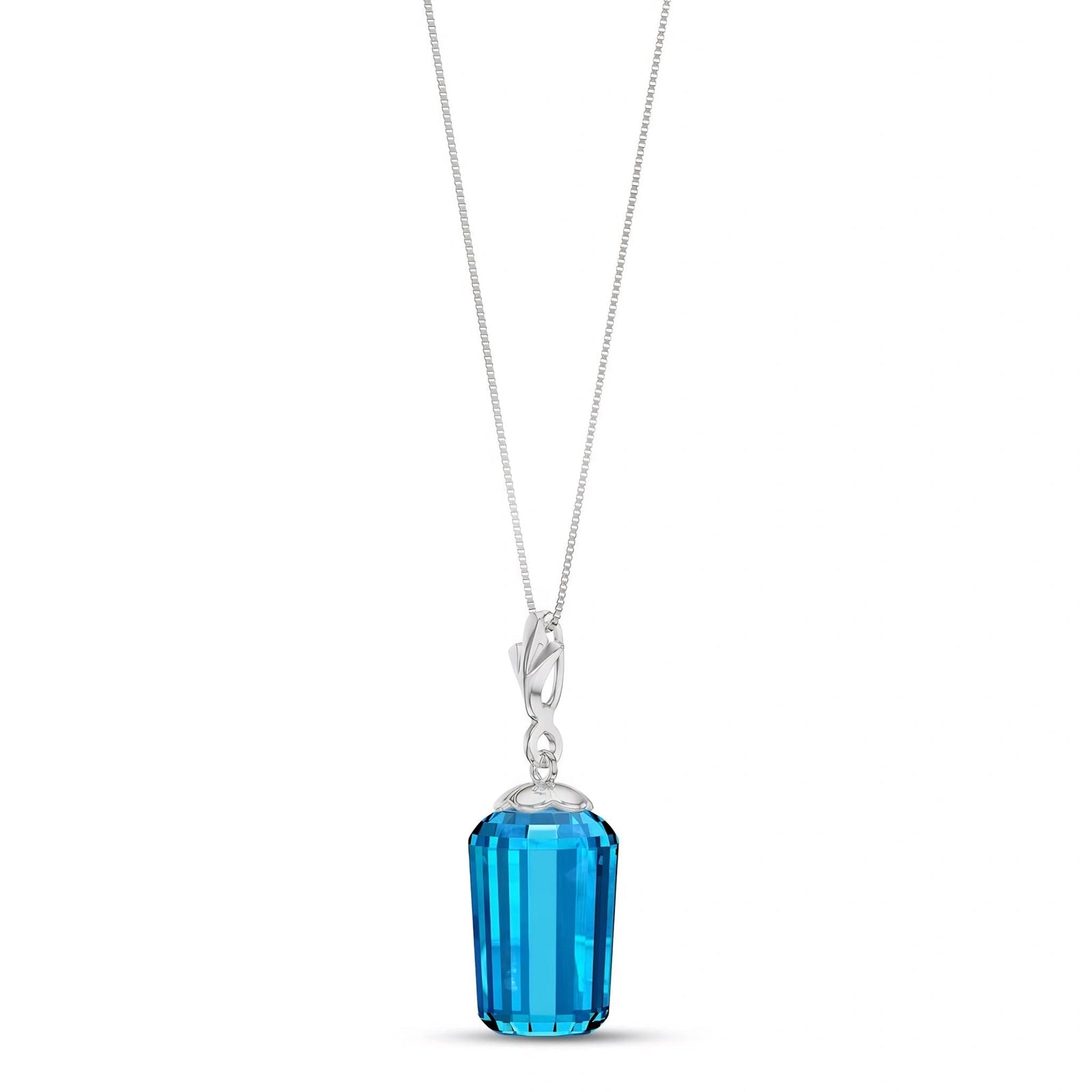 White Gold Blue Topaz — Concettina