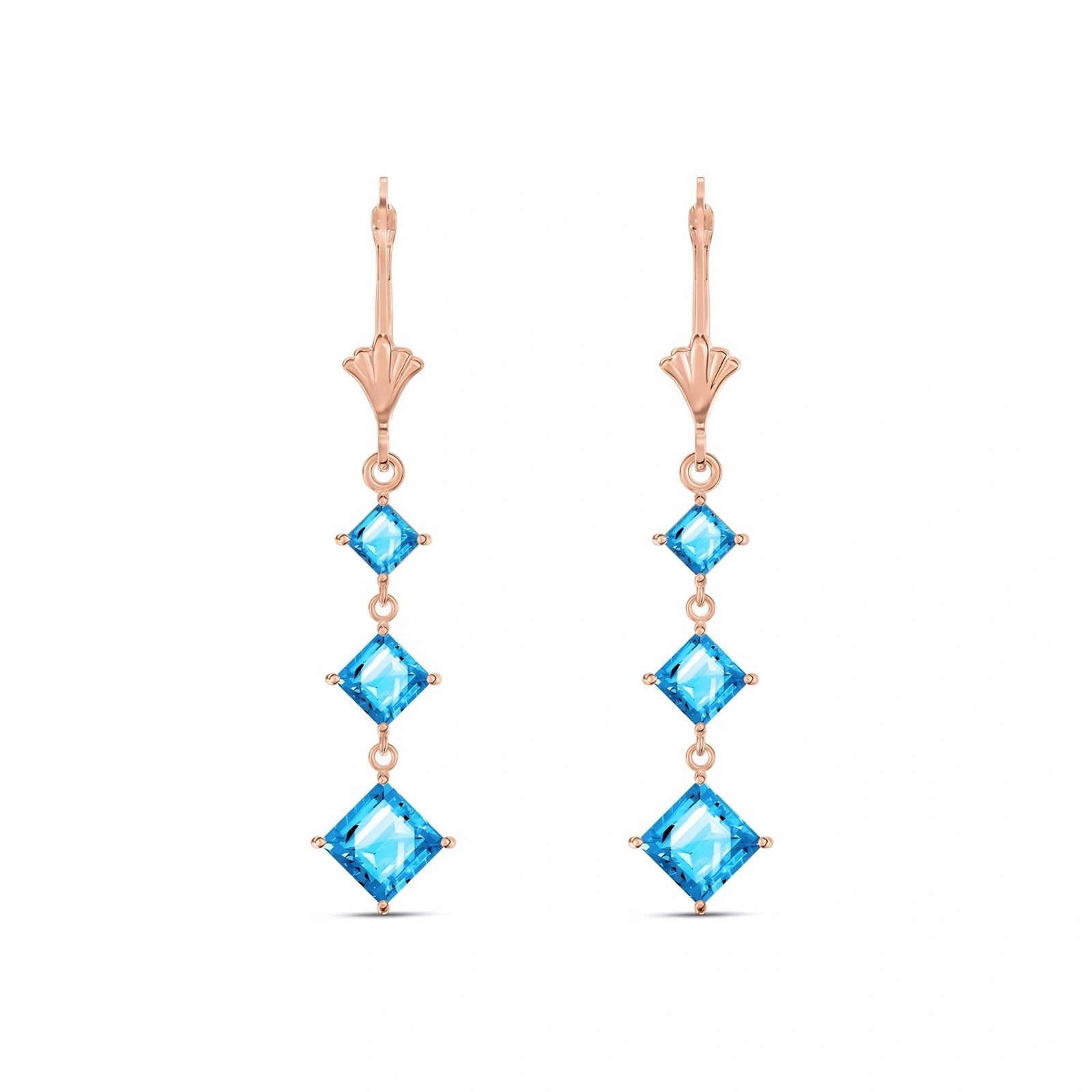 Rose Gold Blue Topaz — Fulvietta