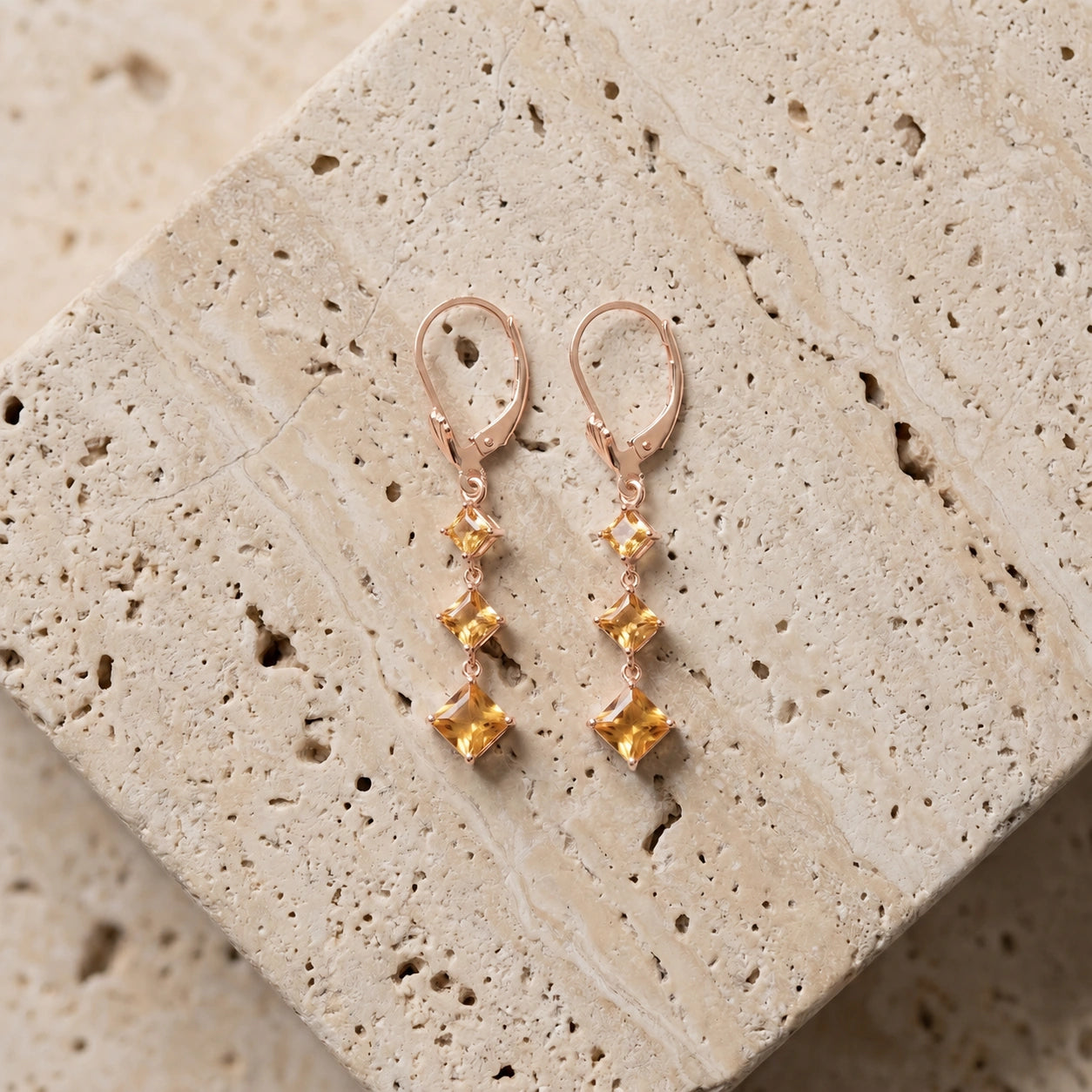 Rose Gold Citrine — Fulvietta