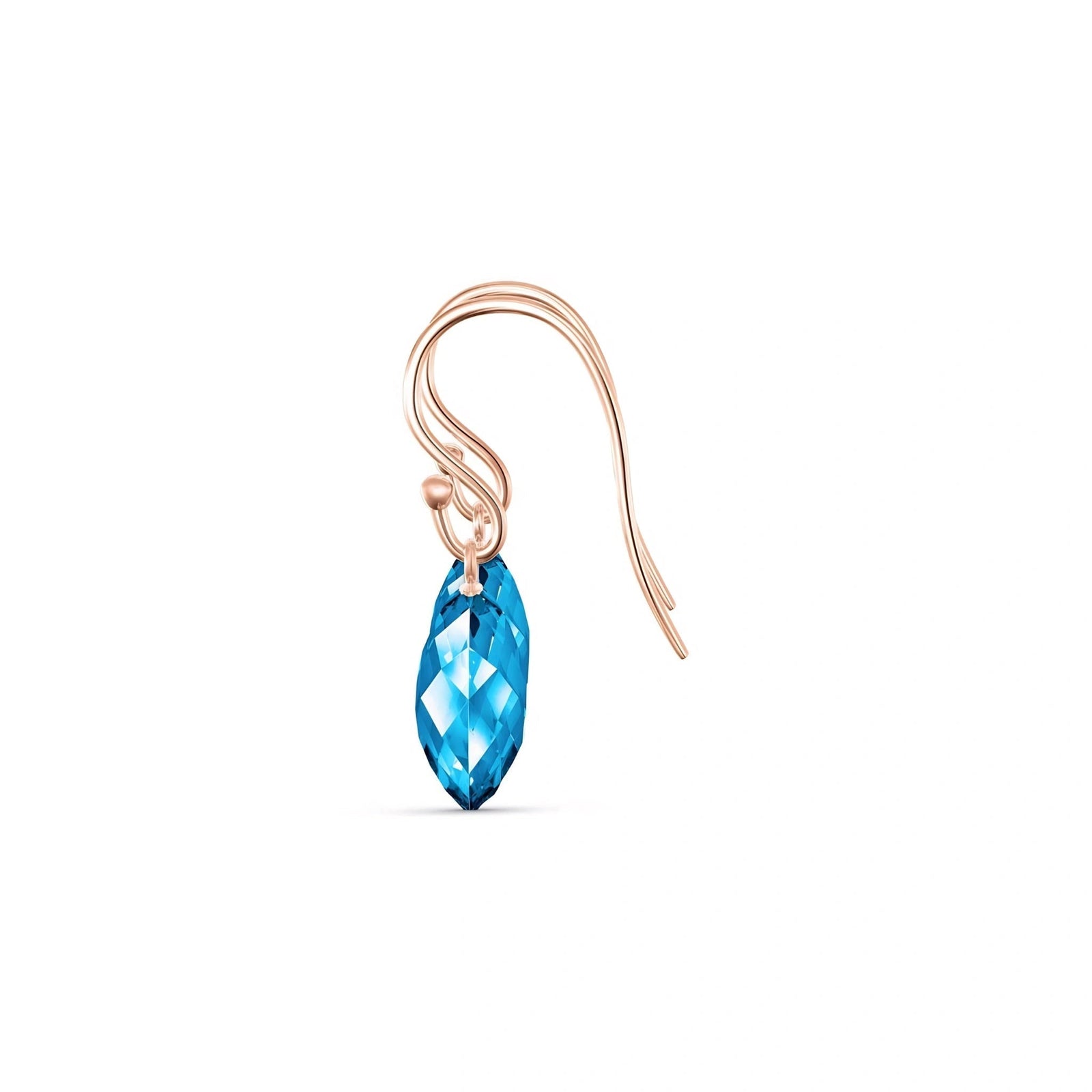 Rose Gold Blue Topaz — Gabriellina