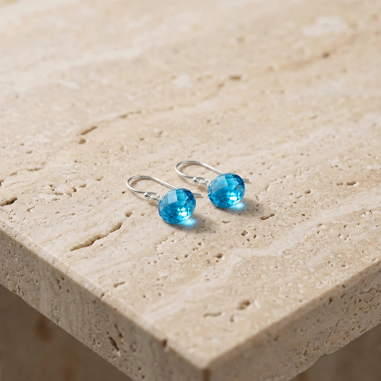 White Gold Blue Topaz — Gabriellina