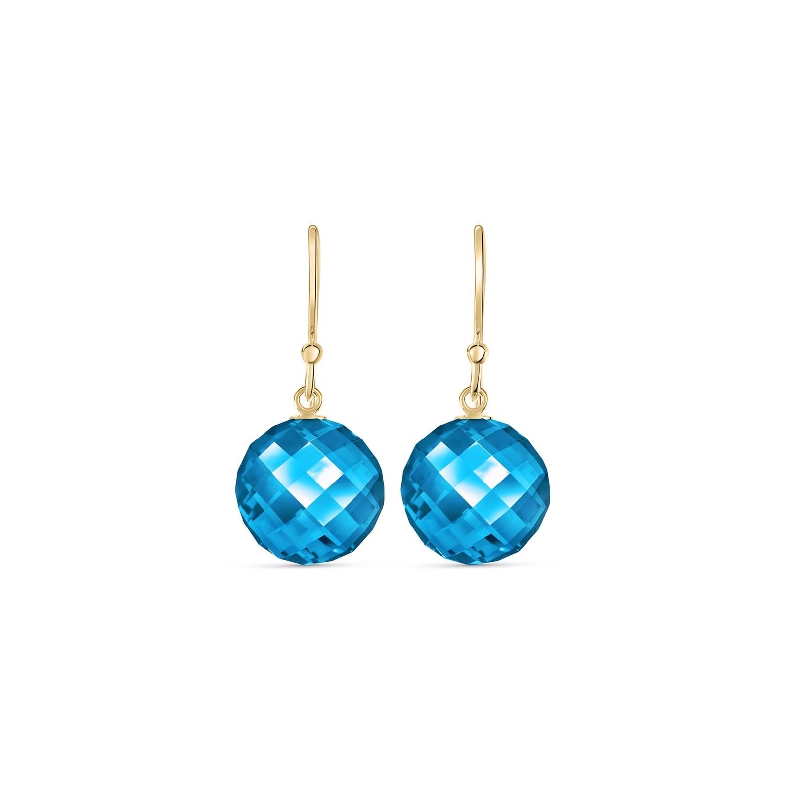 Yellow Gold Blue Topaz — Gabriellina