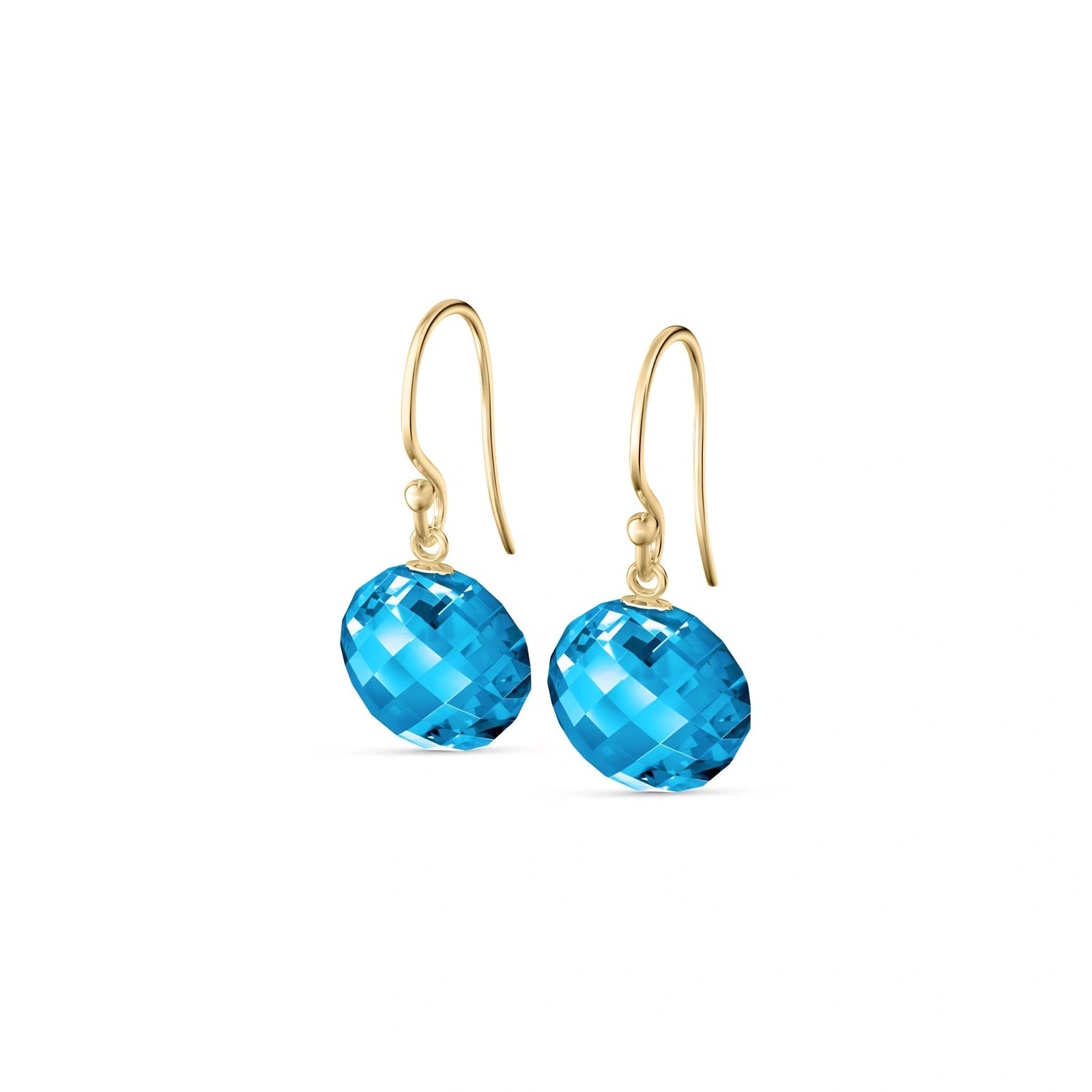 Yellow Gold Blue Topaz — Gabriellina