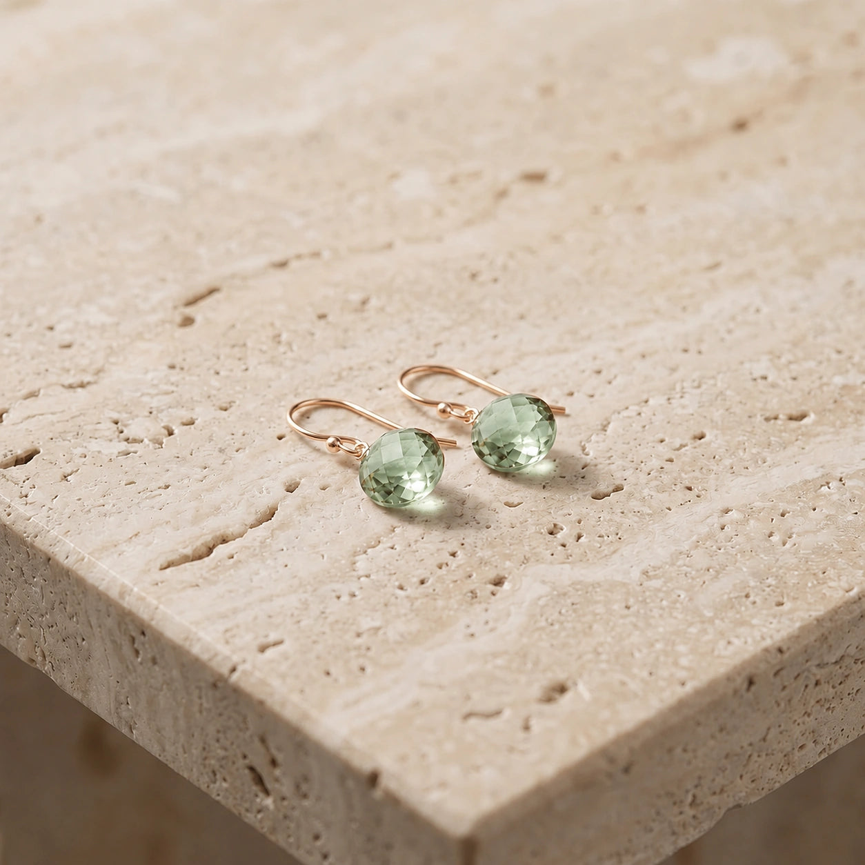 Rose Gold Green Amethyst — Gabriellina