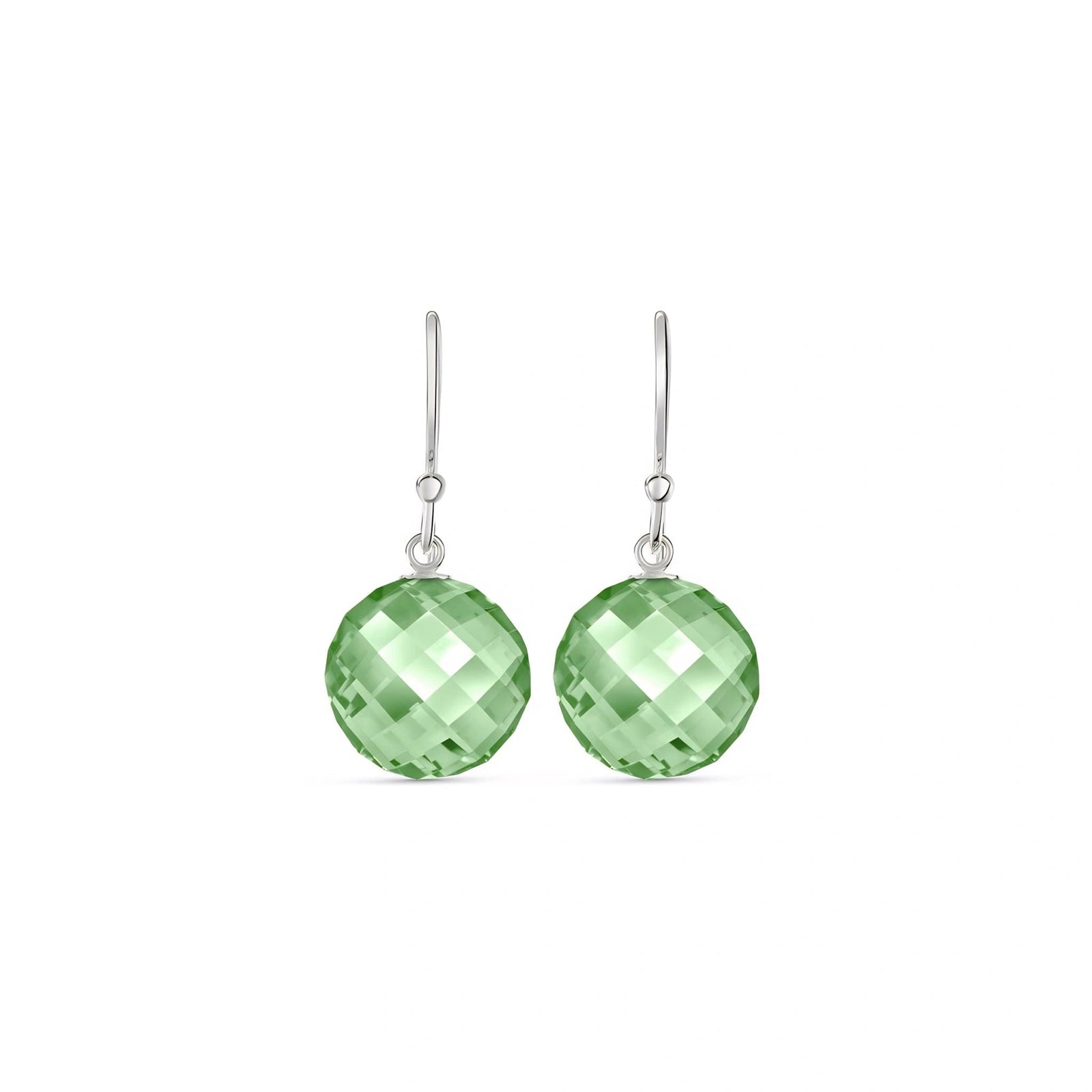 White Gold Green Amethyst — Gabriellina