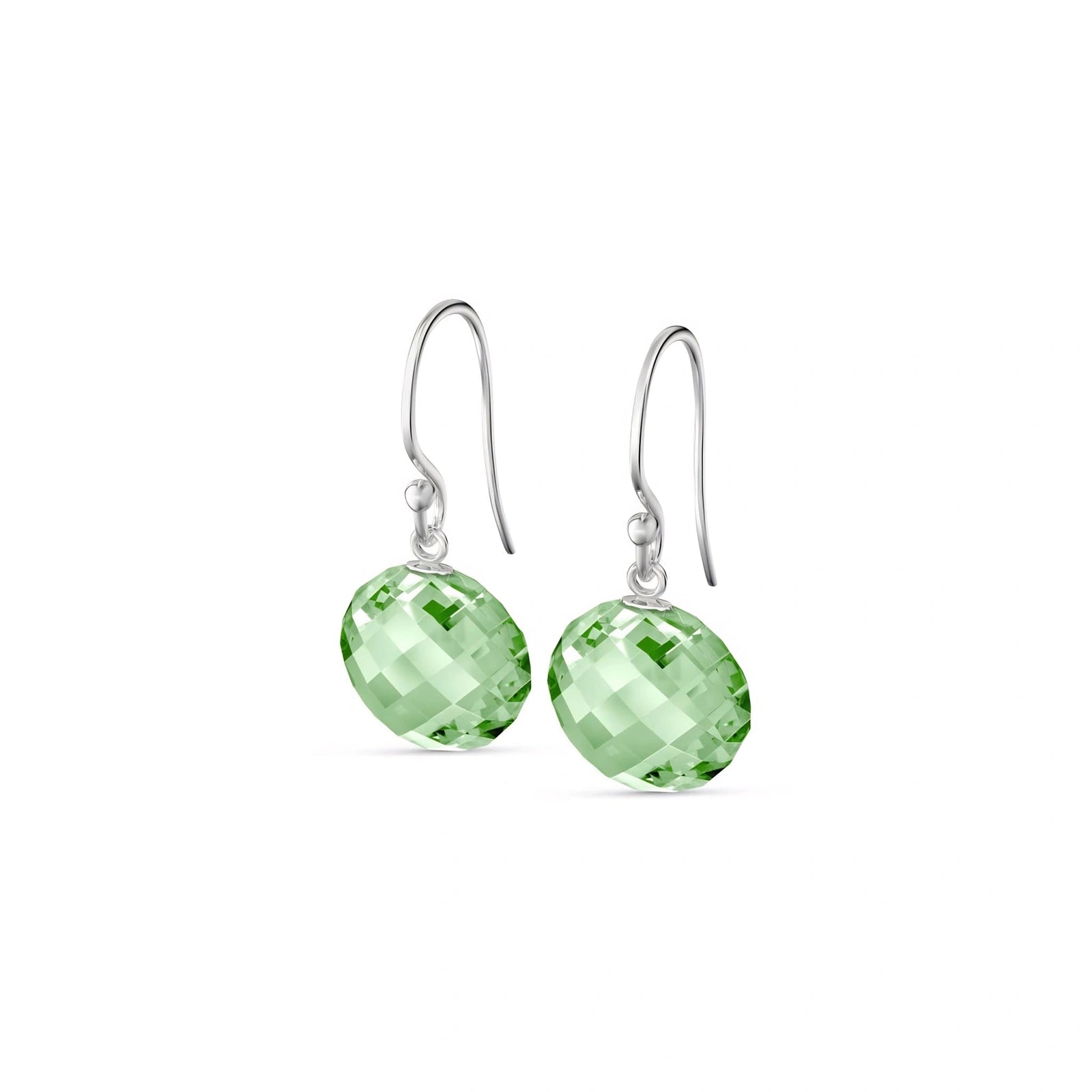 White Gold Green Amethyst — Gabriellina