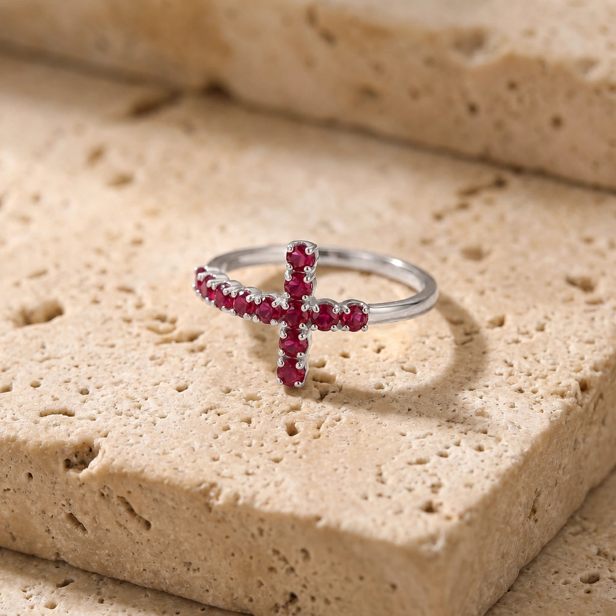 White Gold Ruby — Gaia