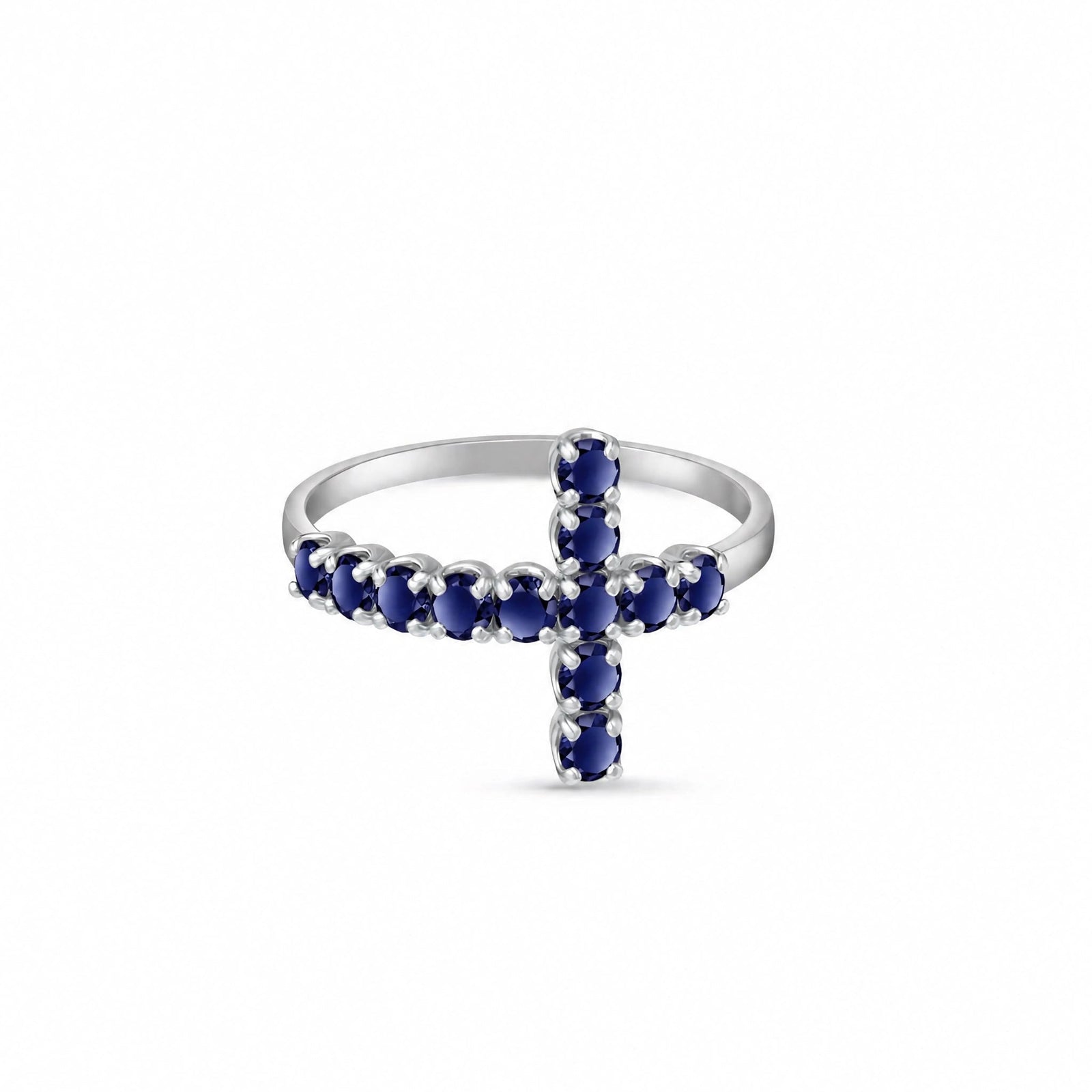 White Gold Sapphire — Gaia