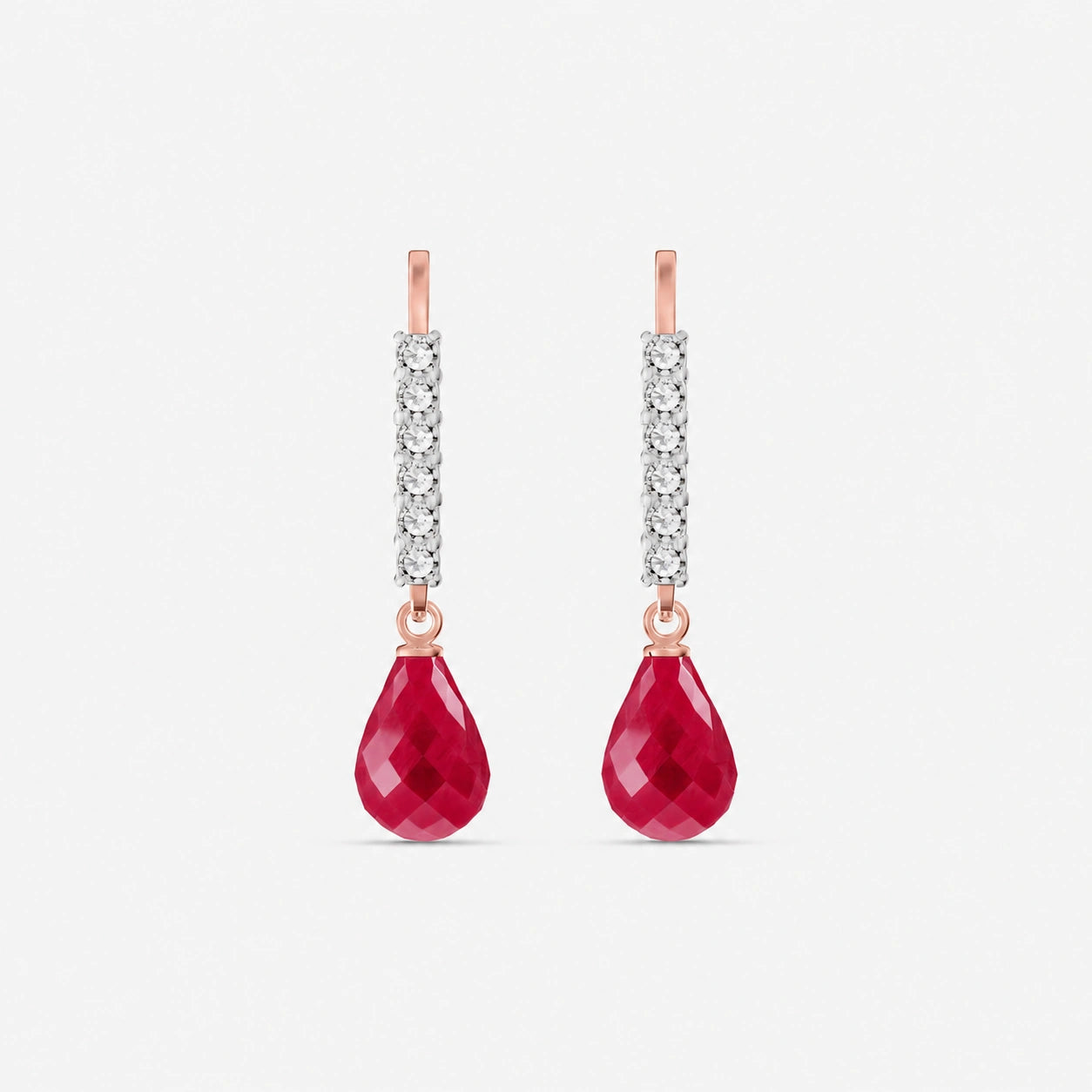 Rose Gold Ruby & Diamond — Galiana