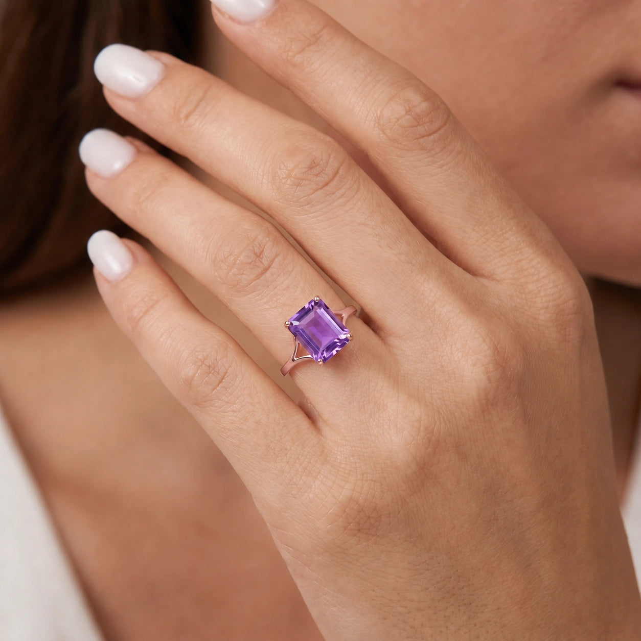 Rose Gold Amethyst — Geltrude