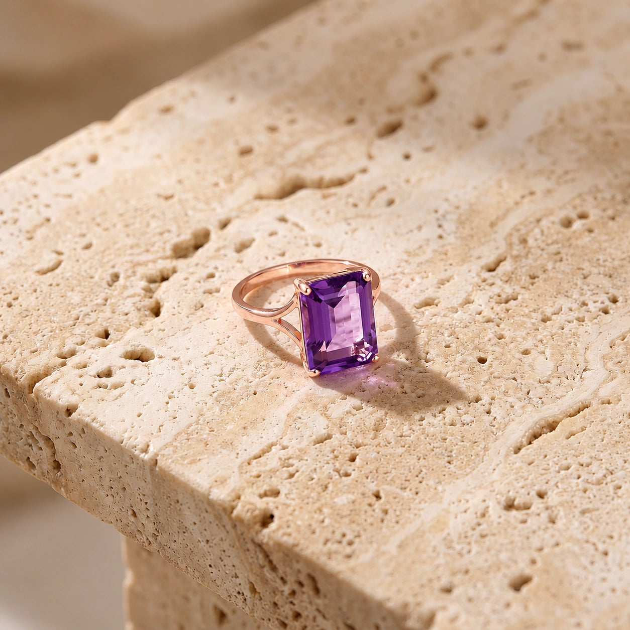 Rose Gold Amethyst — Geltrude