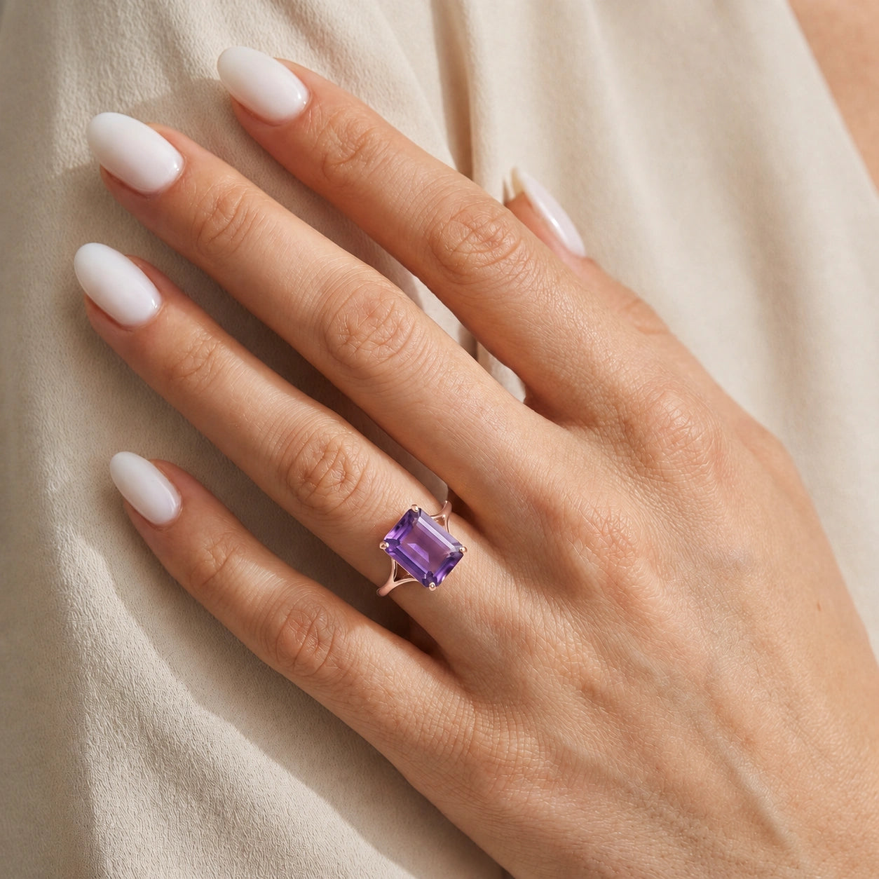 Rose Gold Amethyst — Geltrude