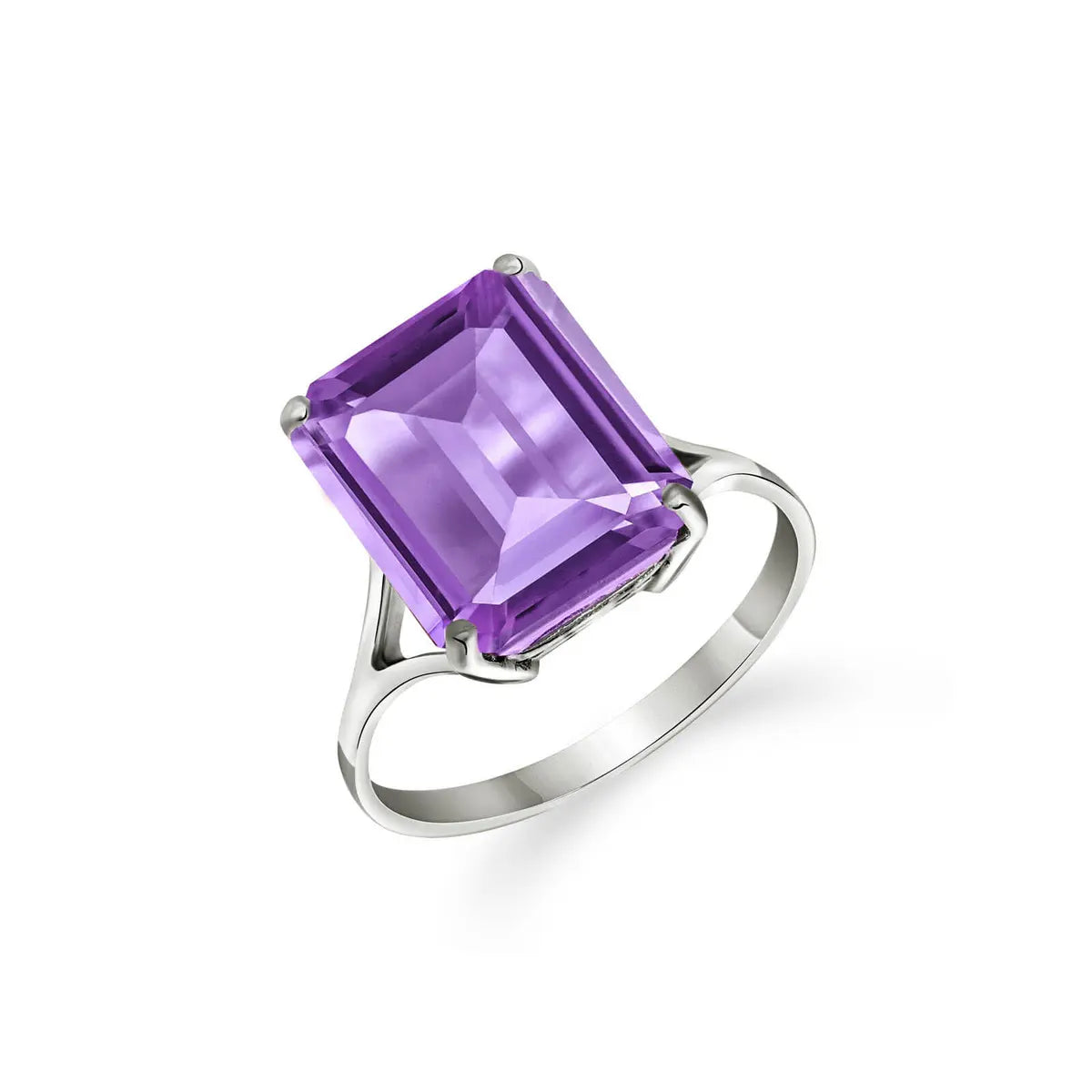 White Gold Amethyst — Geltrude