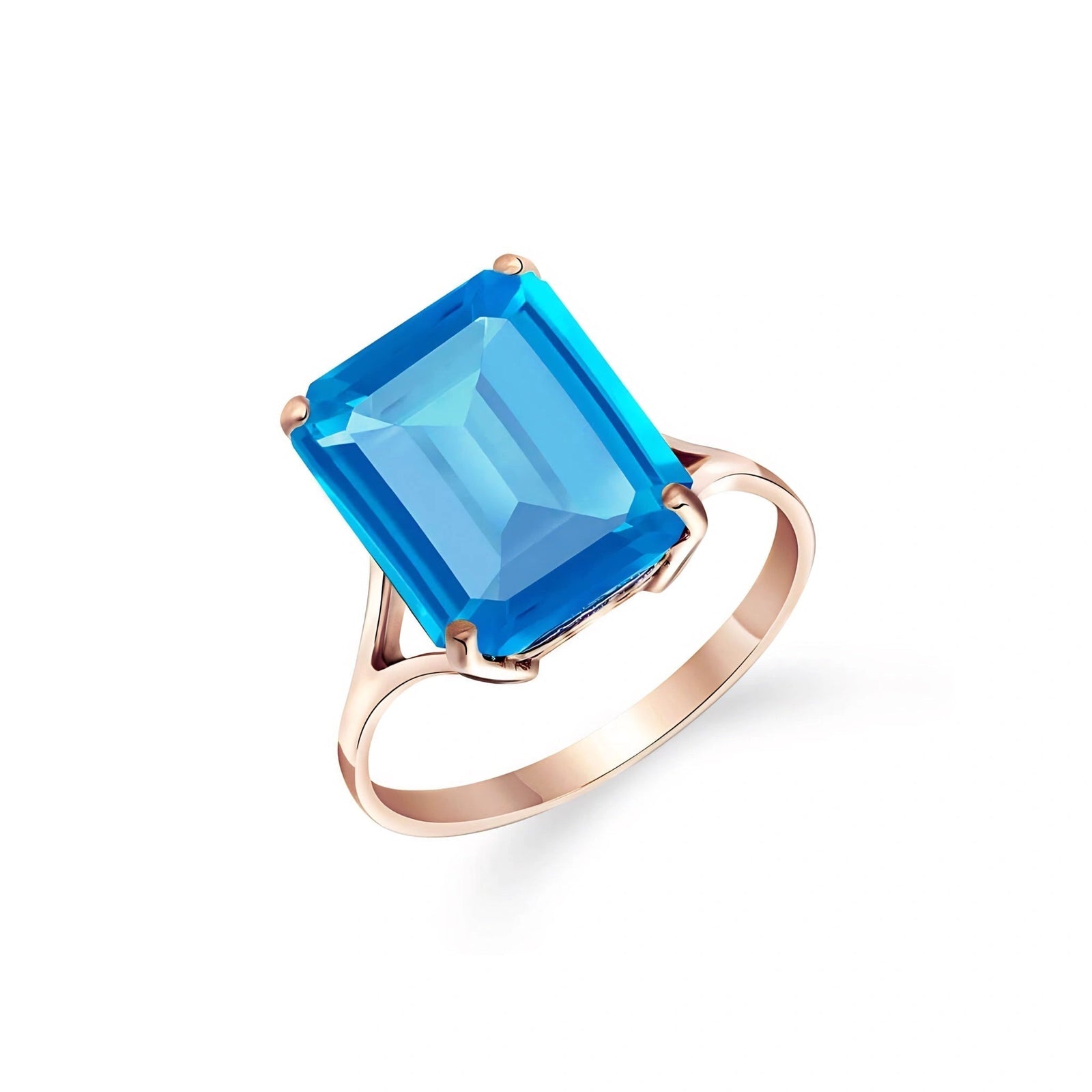 Rose Gold Blue Topaz — Geltrude
