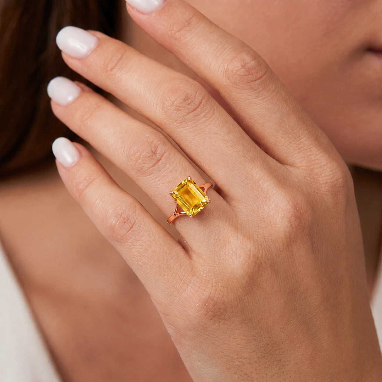 Rose Gold Citrine — Geltrude