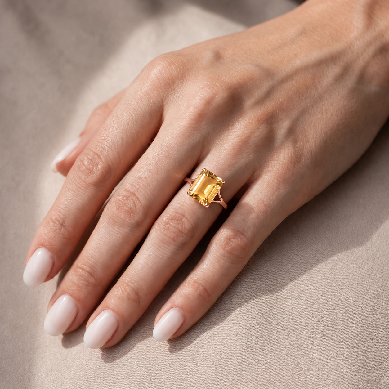 Rose Gold Citrine — Geltrude