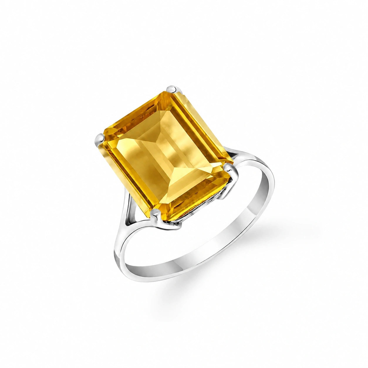 White Gold Citrine — Geltrude