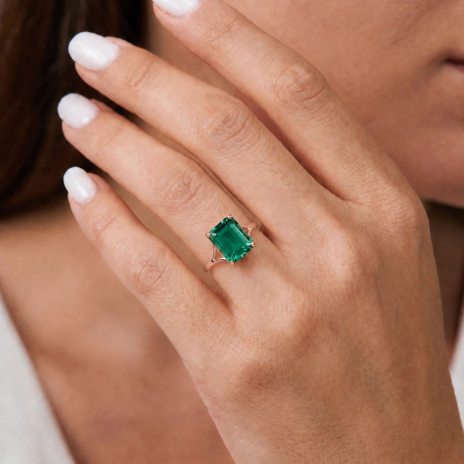 Rose Gold Emerald — Geltrude