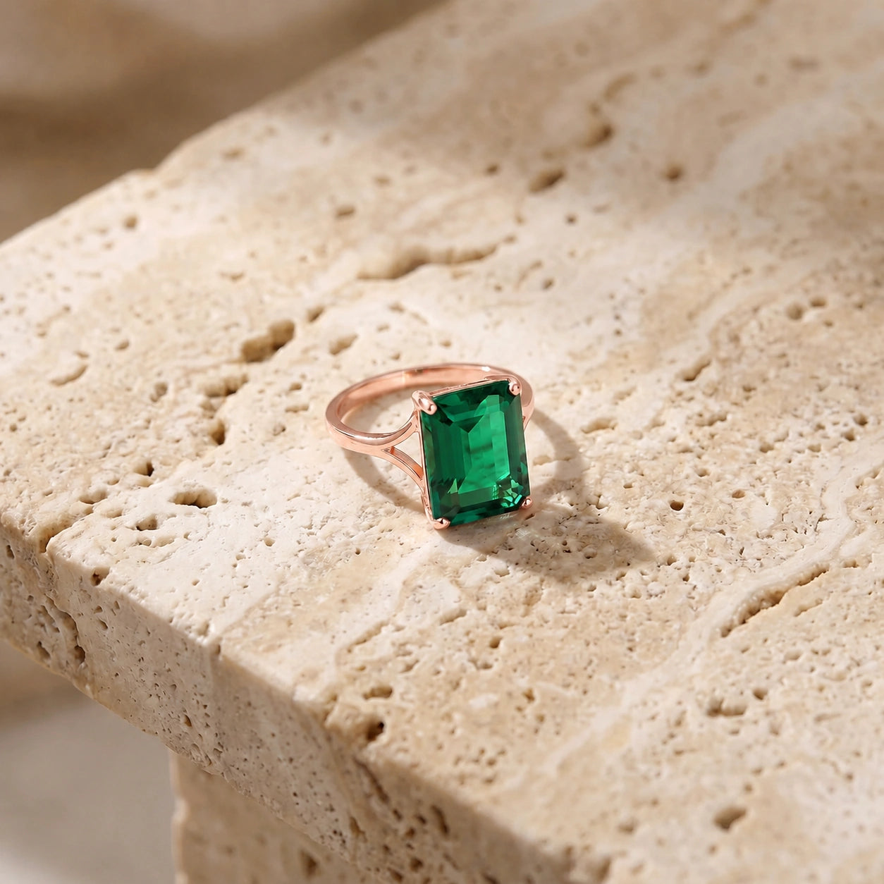 Rose Gold Emerald — Geltrude