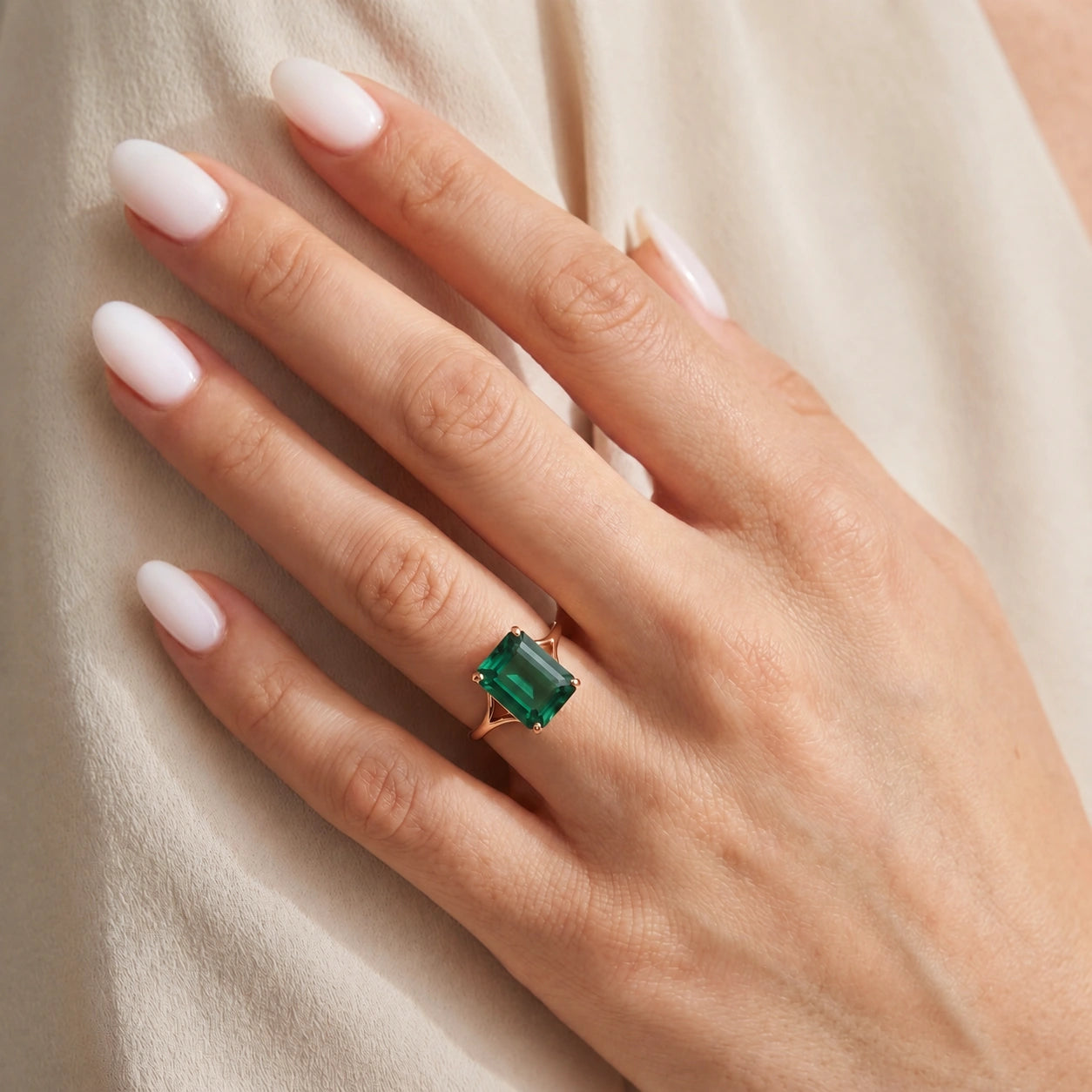 Rose Gold Emerald — Geltrude