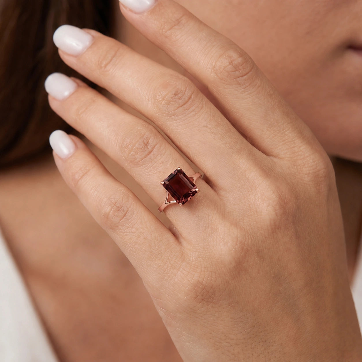 Rose Gold Garnet — Geltrude