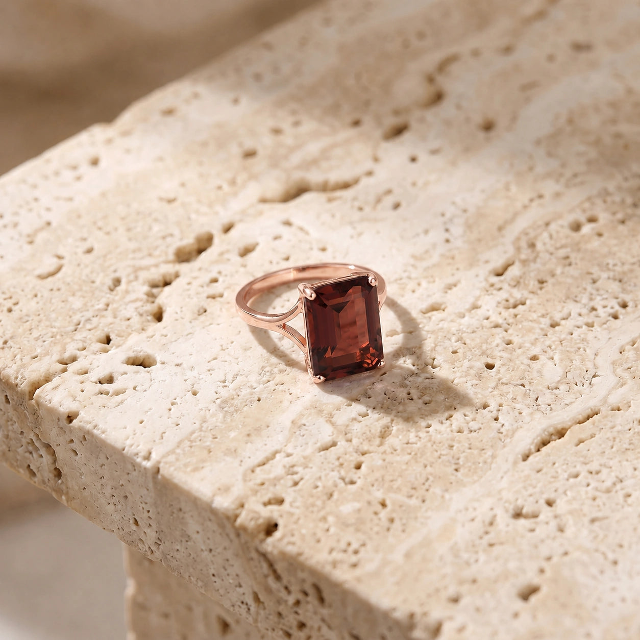 Rose Gold Garnet — Geltrude