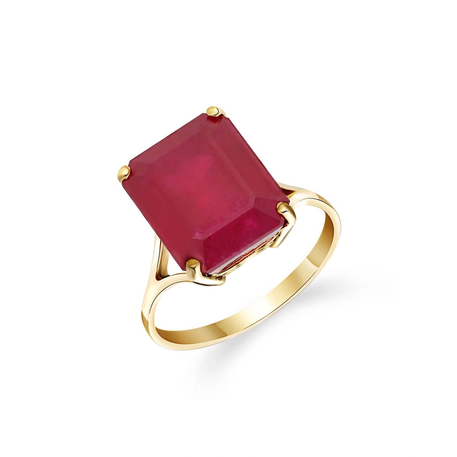 Yellow Gold Ruby — Geltrude