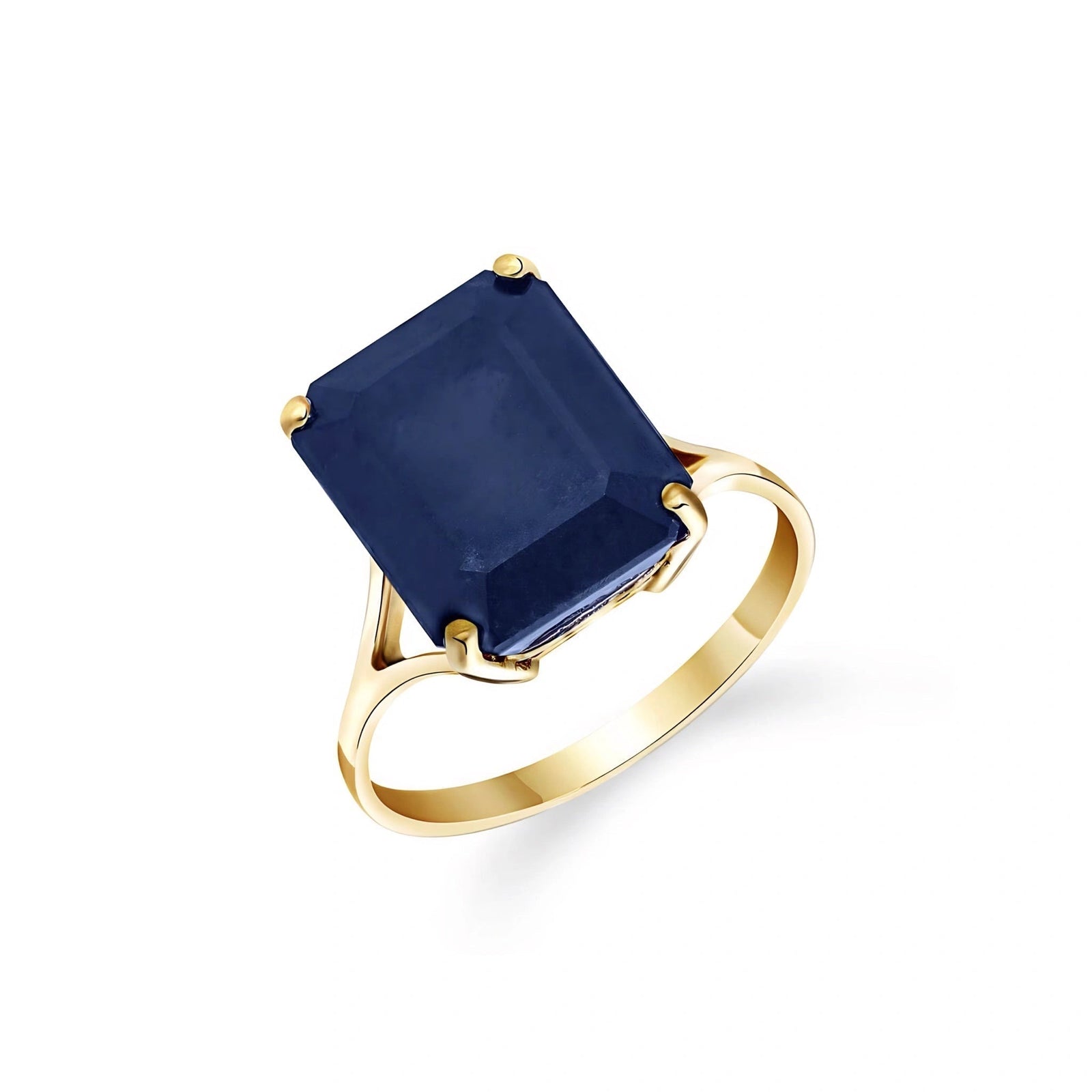 Yellow Gold Sapphire — Geltrude