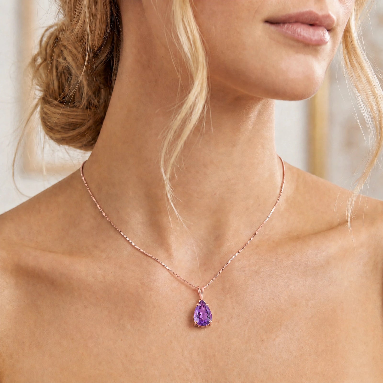 Rose Gold Amethyst — Gentile