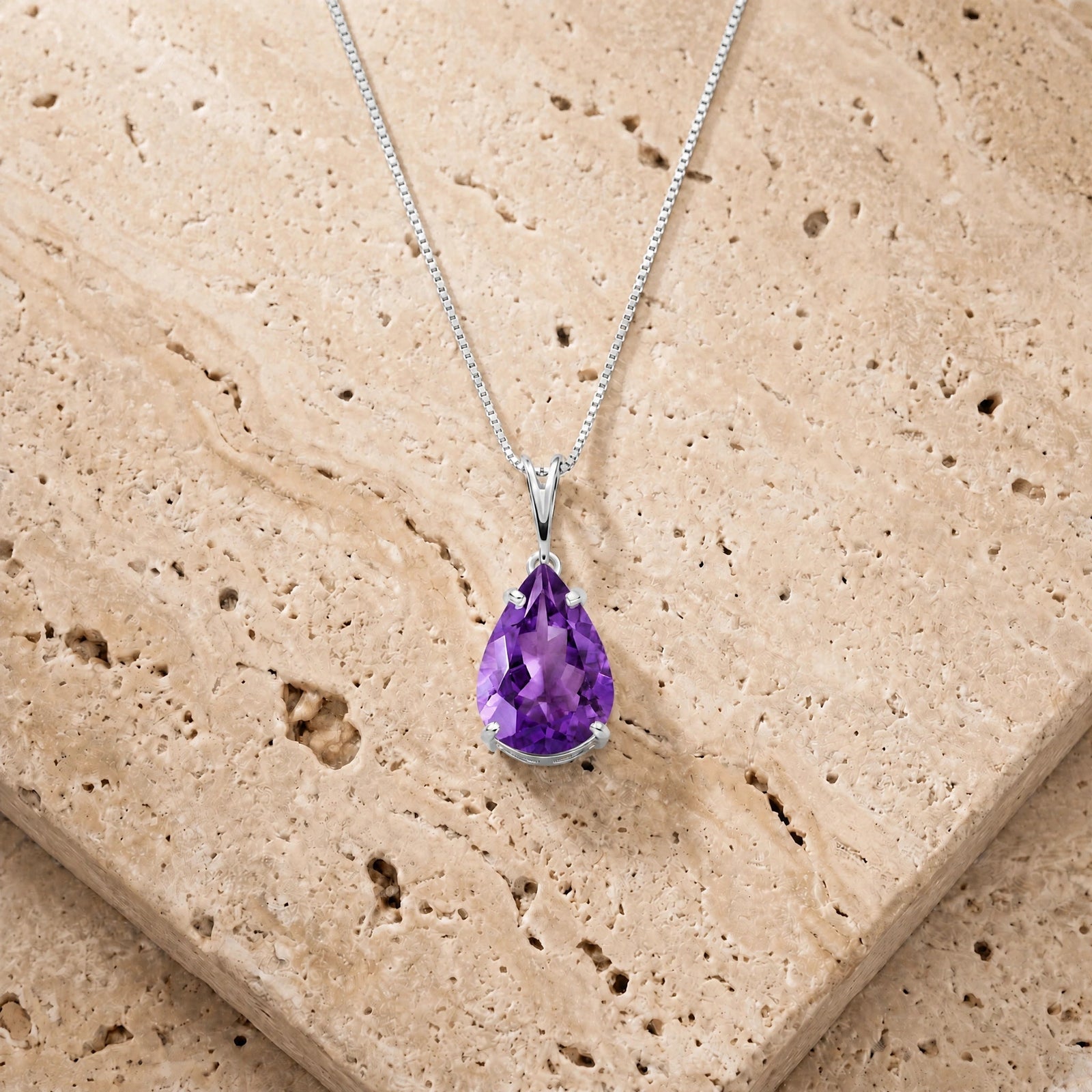 White Gold Amethyst — Gentile