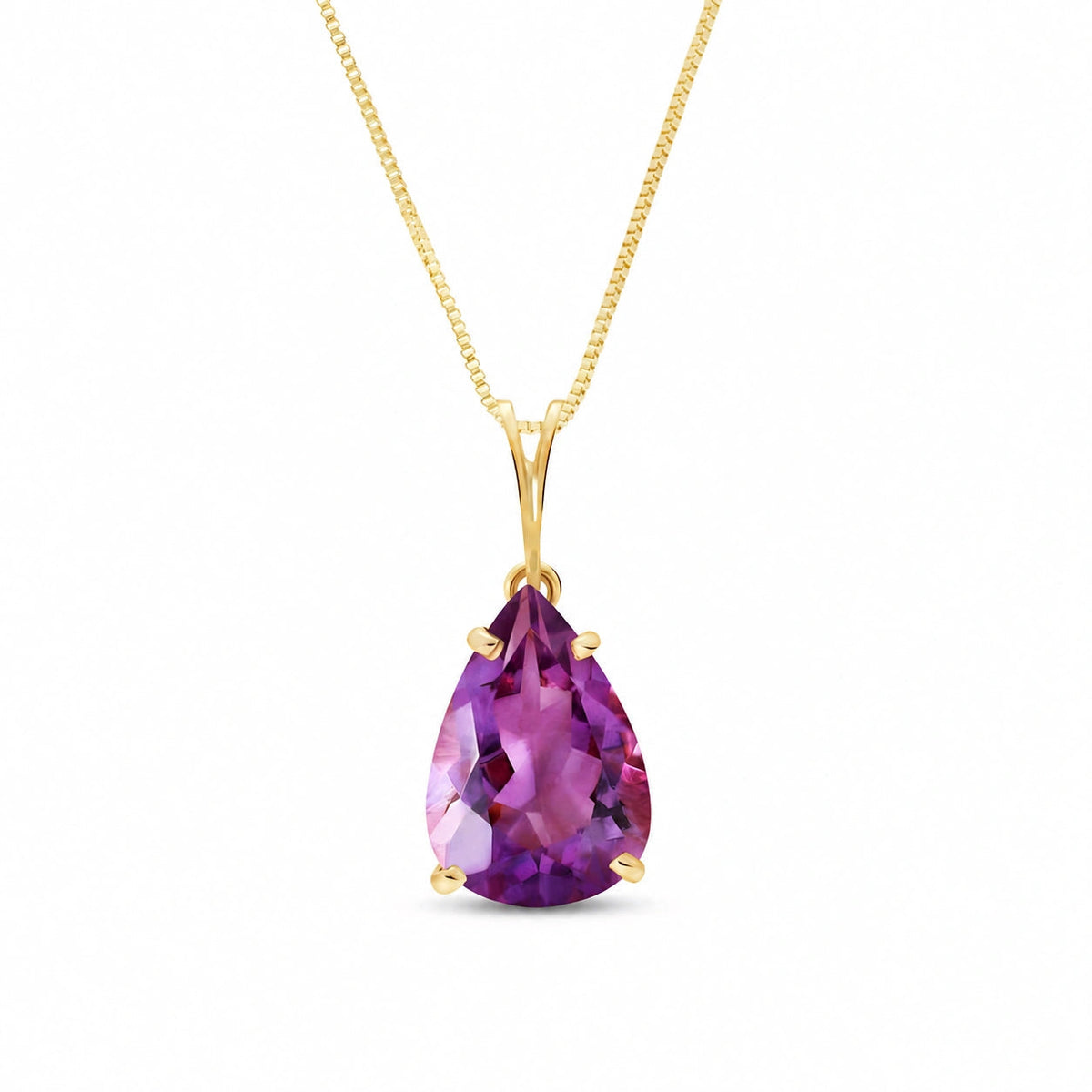 Yellow Gold Amethyst — Gentile