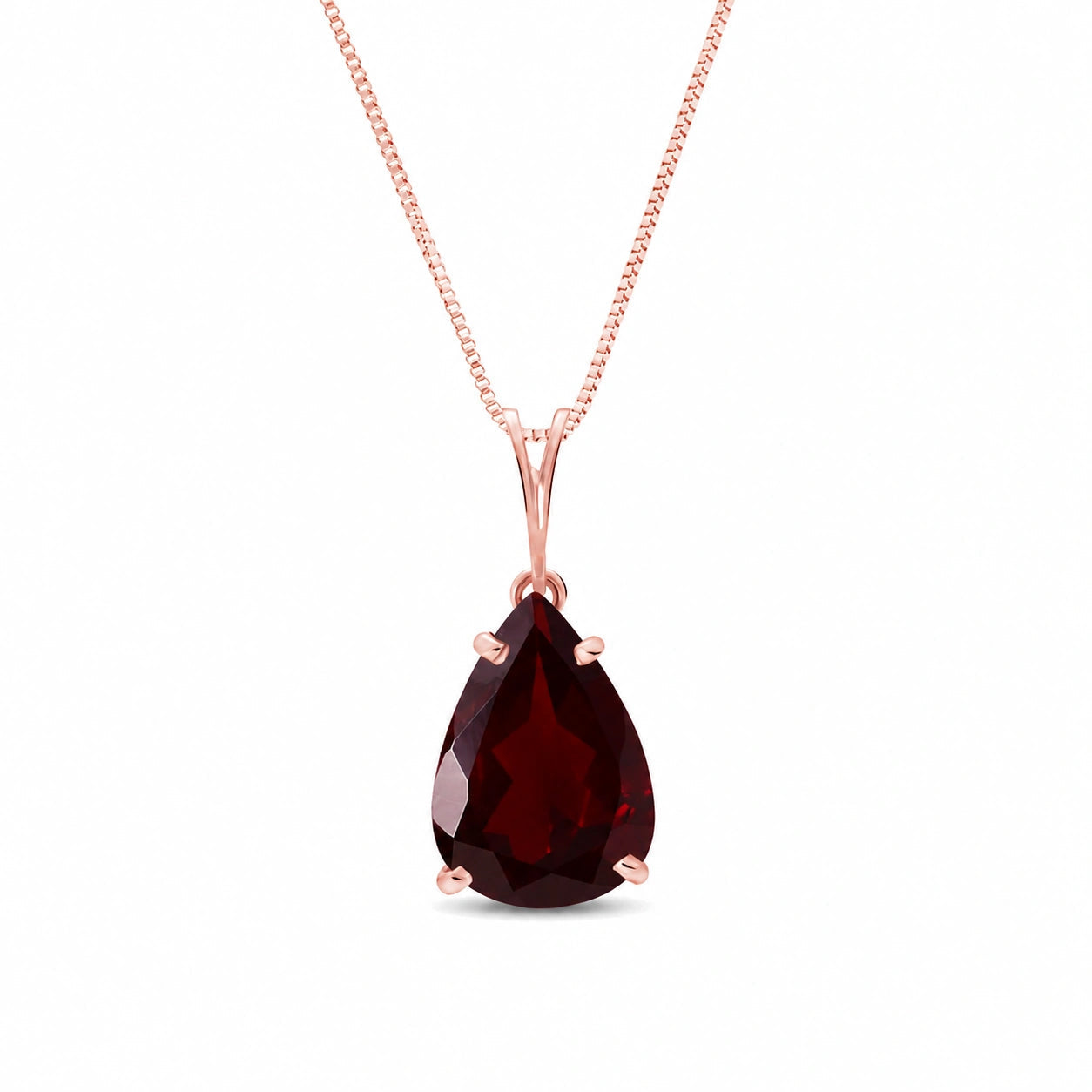 Rose Gold Garnet — Gentile
