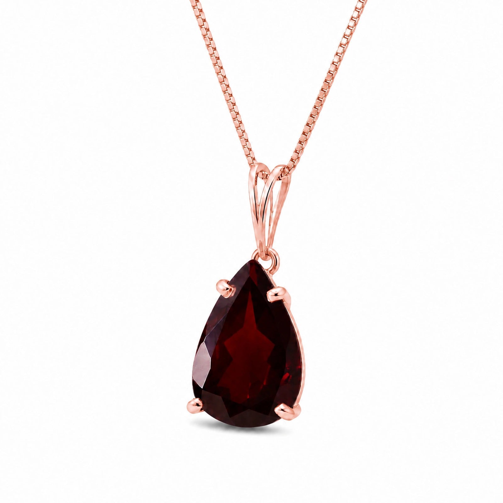 Rose Gold Garnet — Gentile