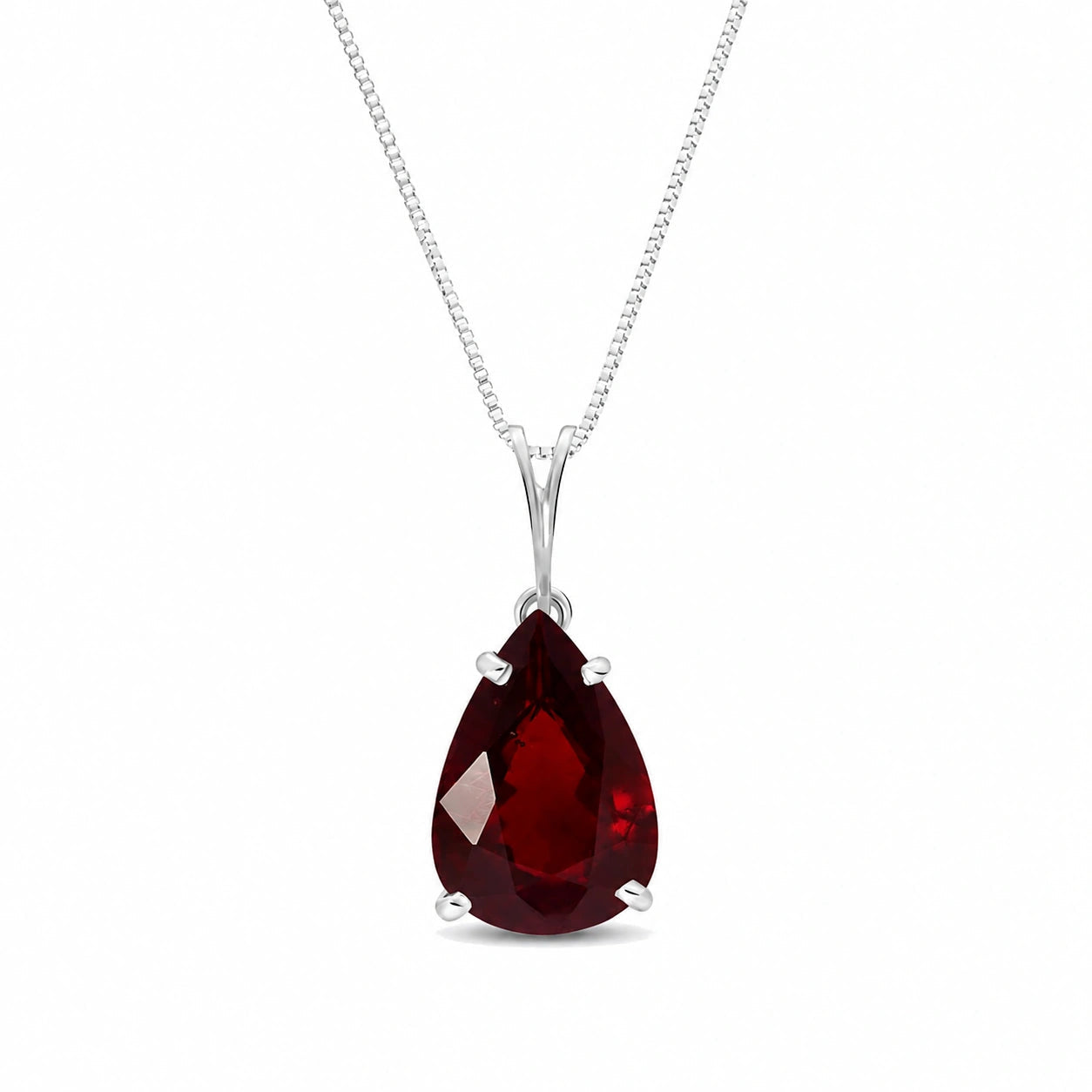 White Gold Garnet — Gentile