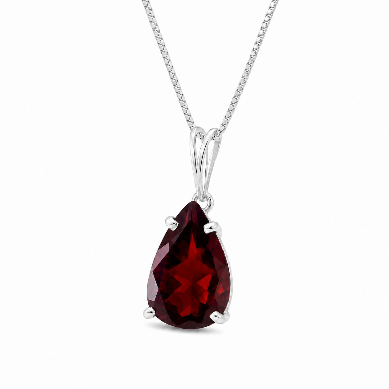 White Gold Garnet — Gentile