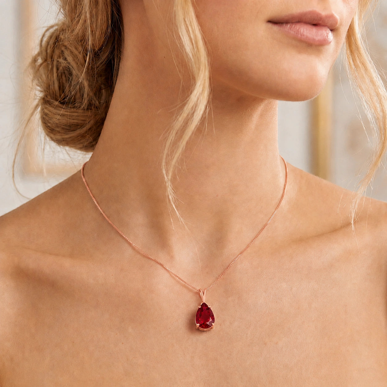 Rose Gold Ruby — Gentile
