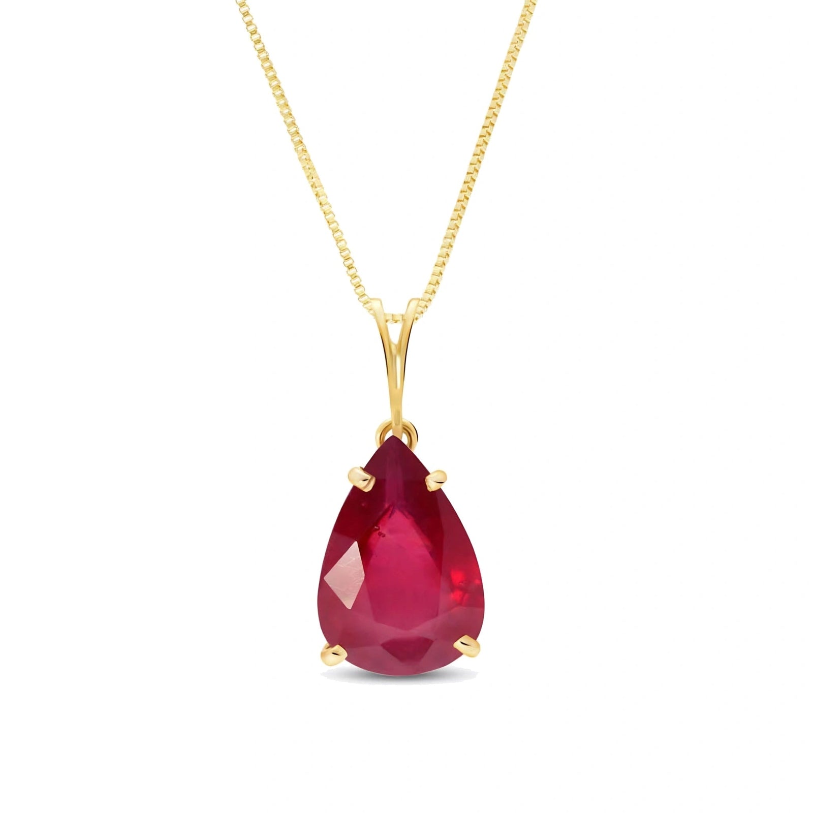 Yellow Gold Ruby — Gentile