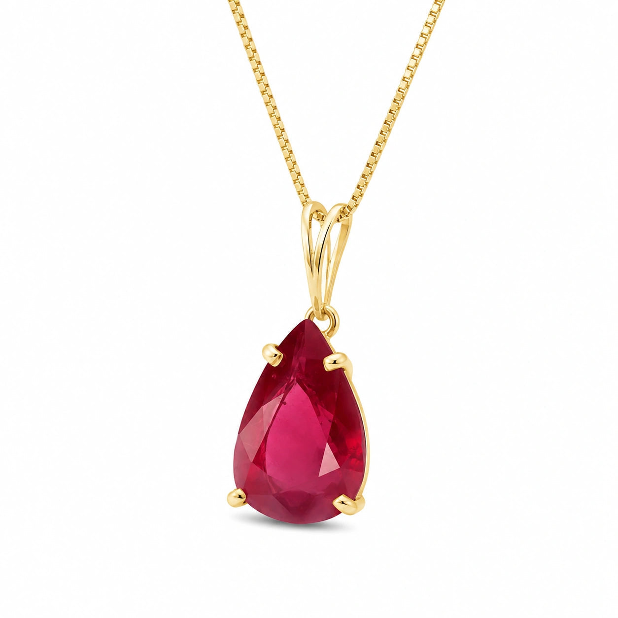 Yellow Gold Ruby — Gentile