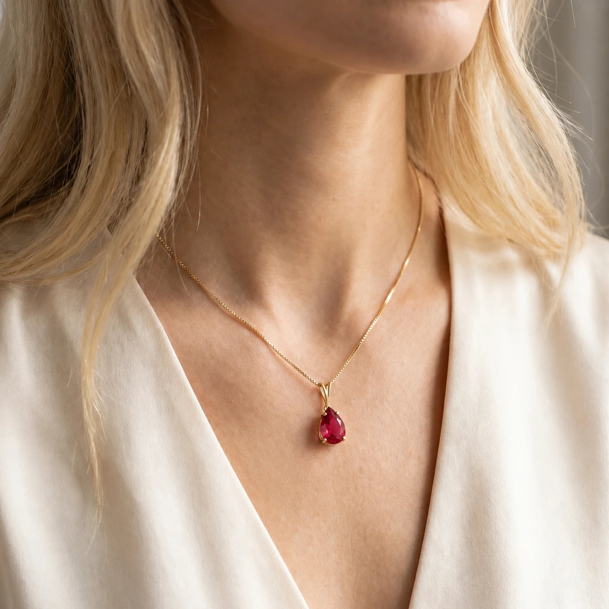 Yellow Gold Ruby — Gentile