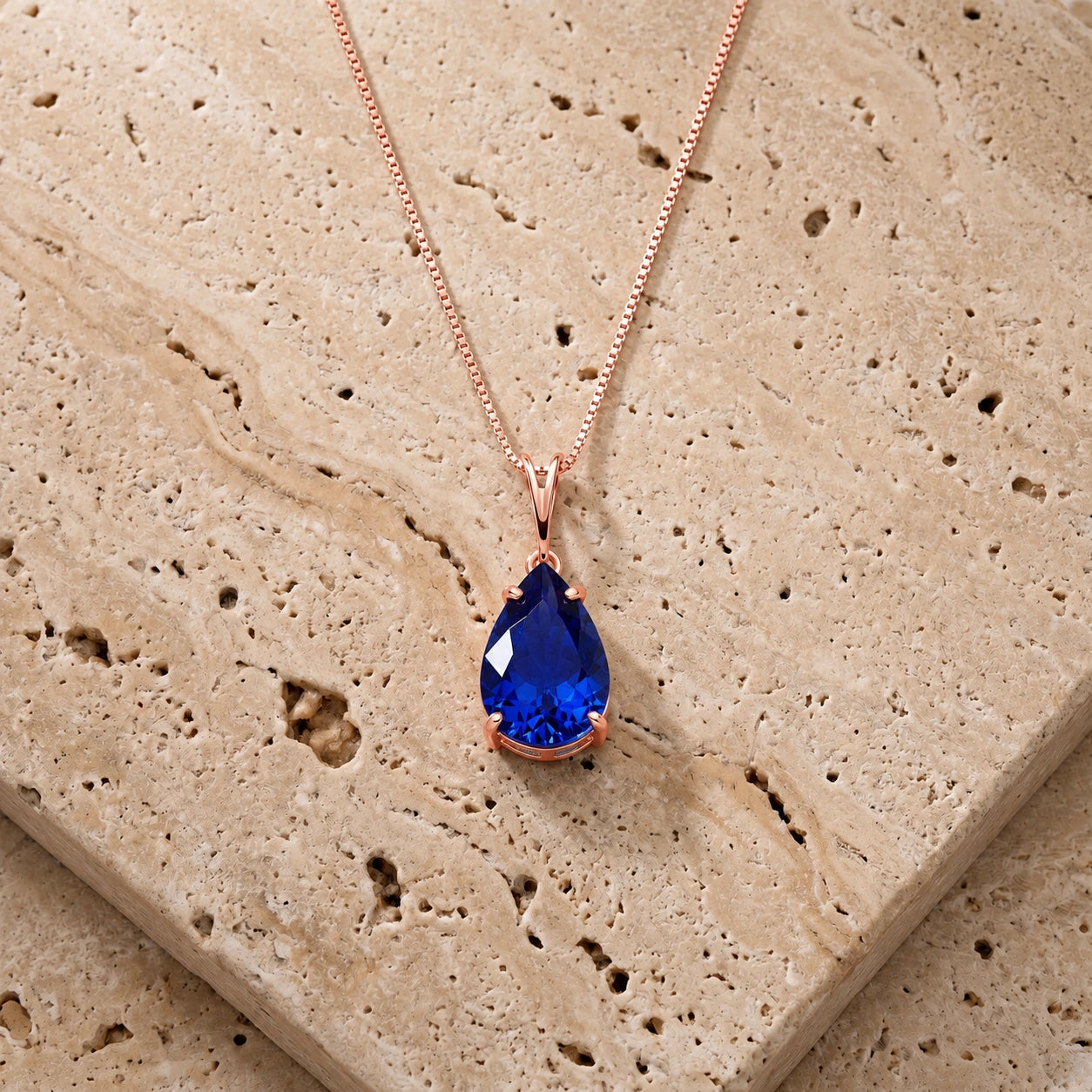 Rose Gold Sapphire — Gentile