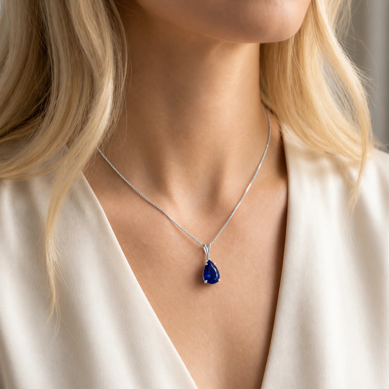 White Gold Sapphire — Gentile