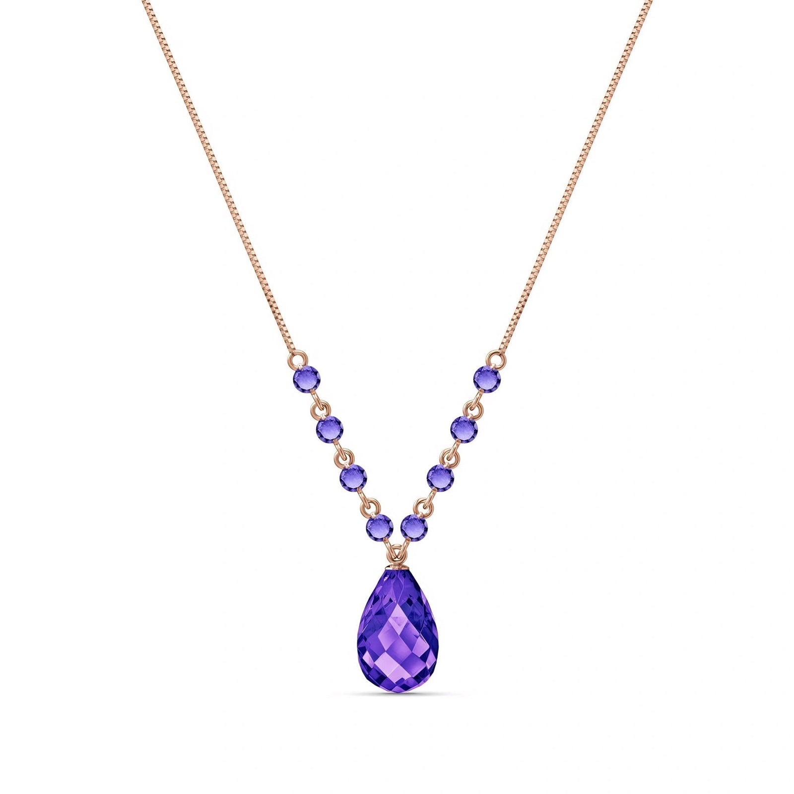 Rose Gold Amethyst — Geraldina