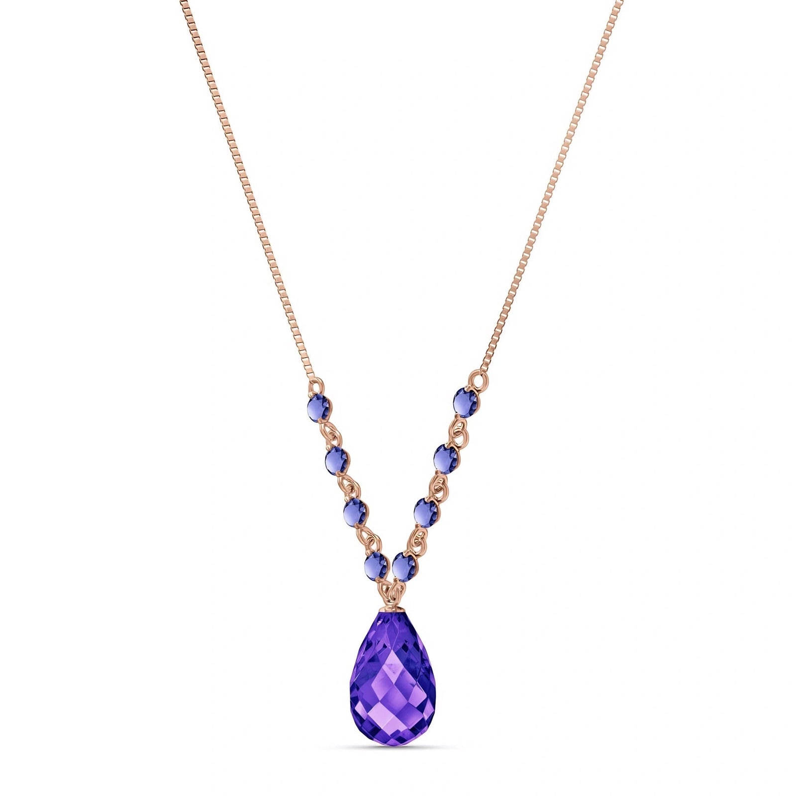 Rose Gold Amethyst — Geraldina
