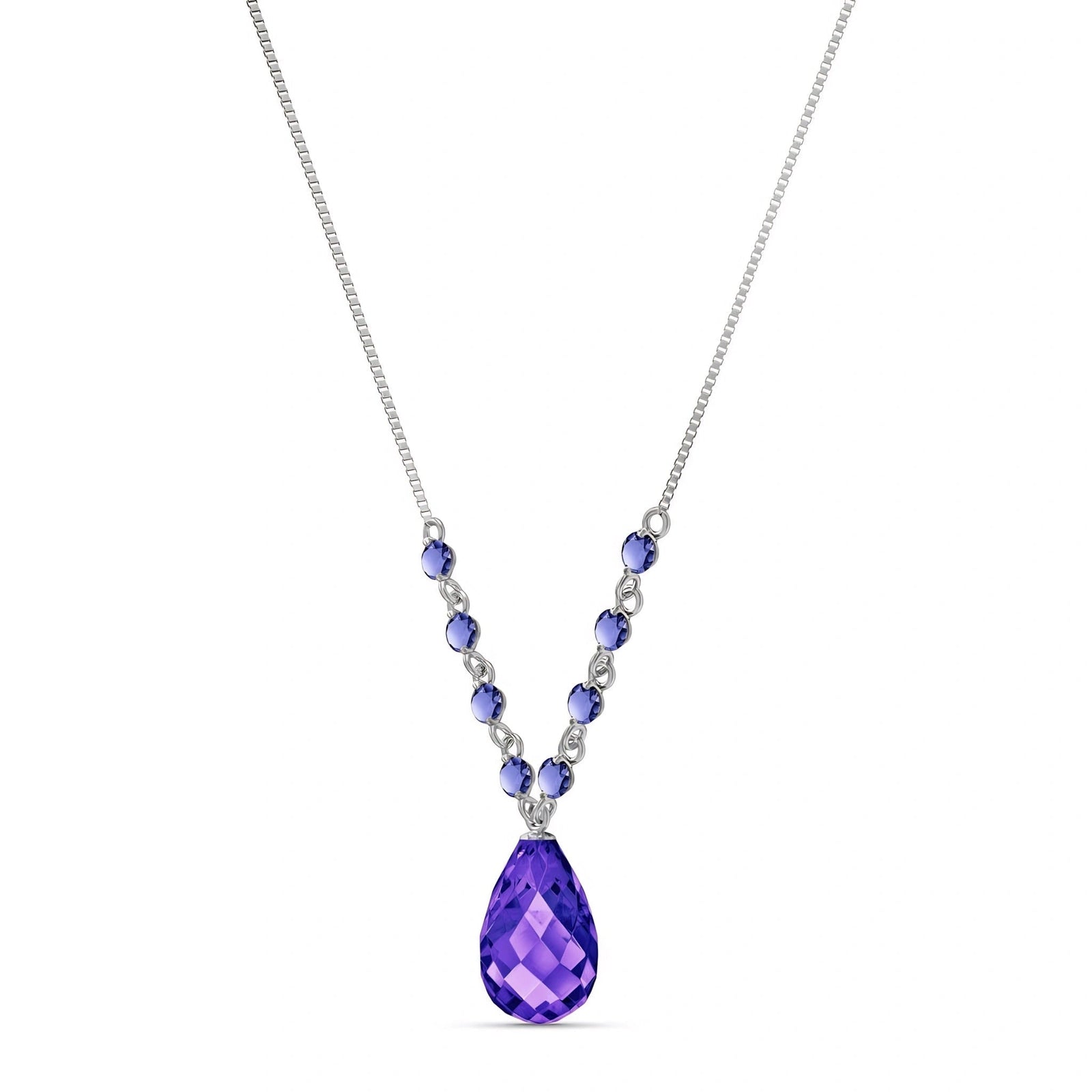 White Gold Amethyst — Geraldina