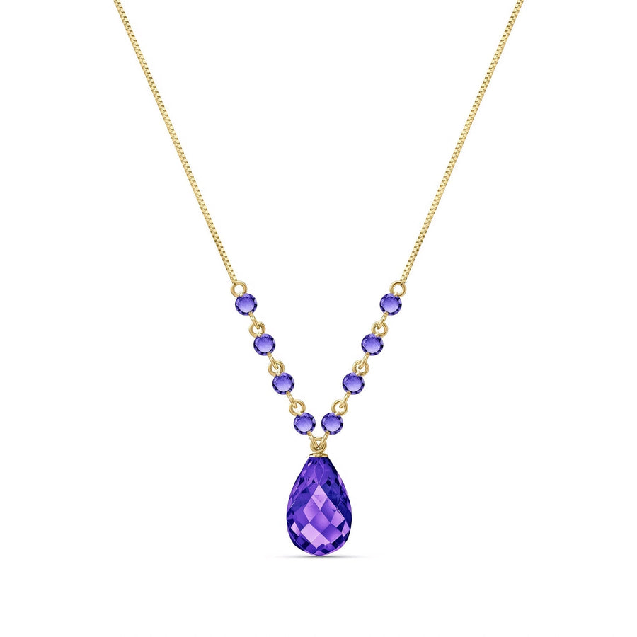 Yellow Gold Amethyst — Geraldina