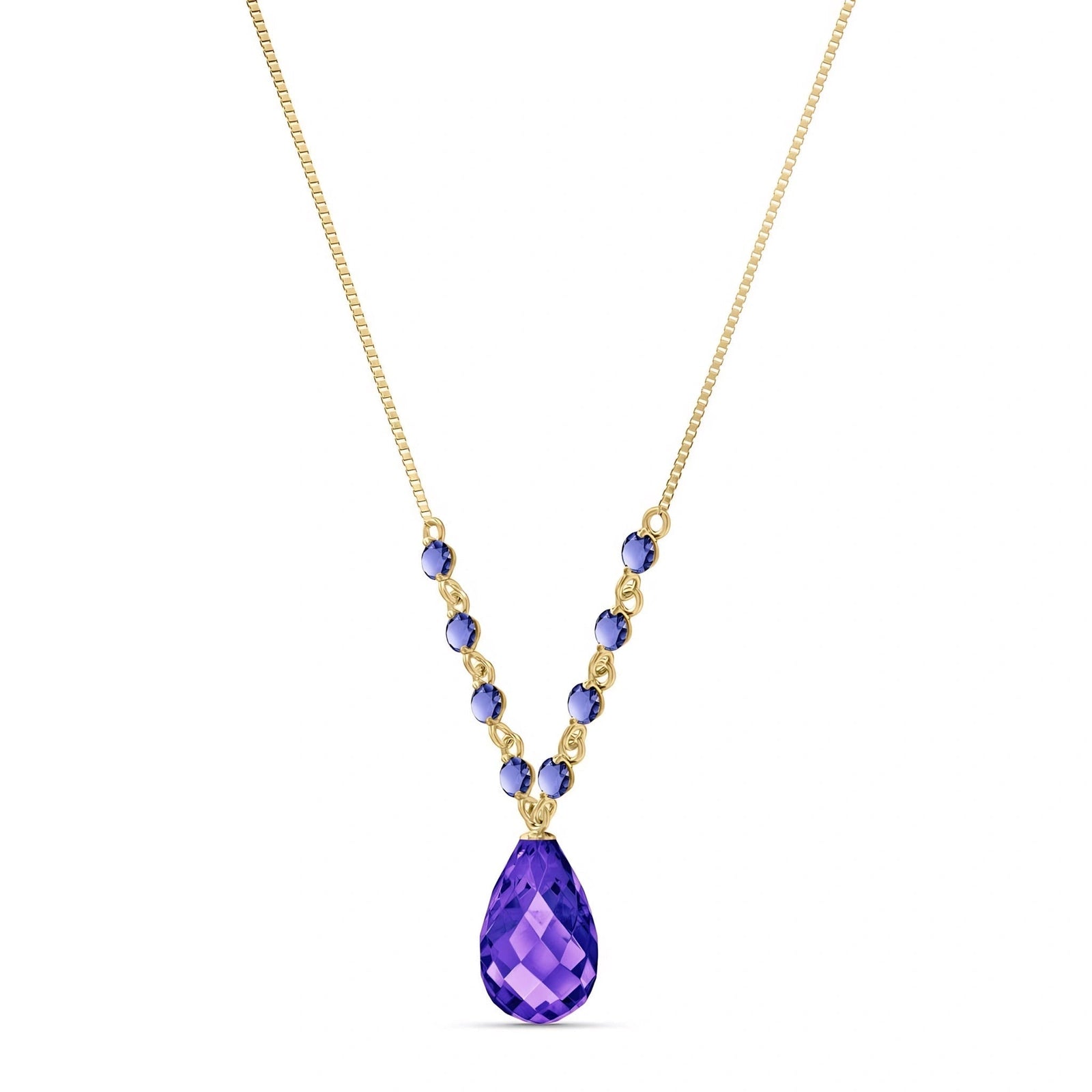 Yellow Gold Amethyst — Geraldina