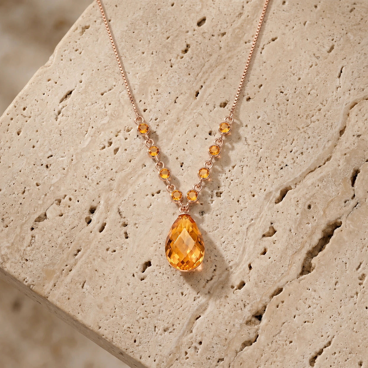Rose Gold Citrine — Geraldina