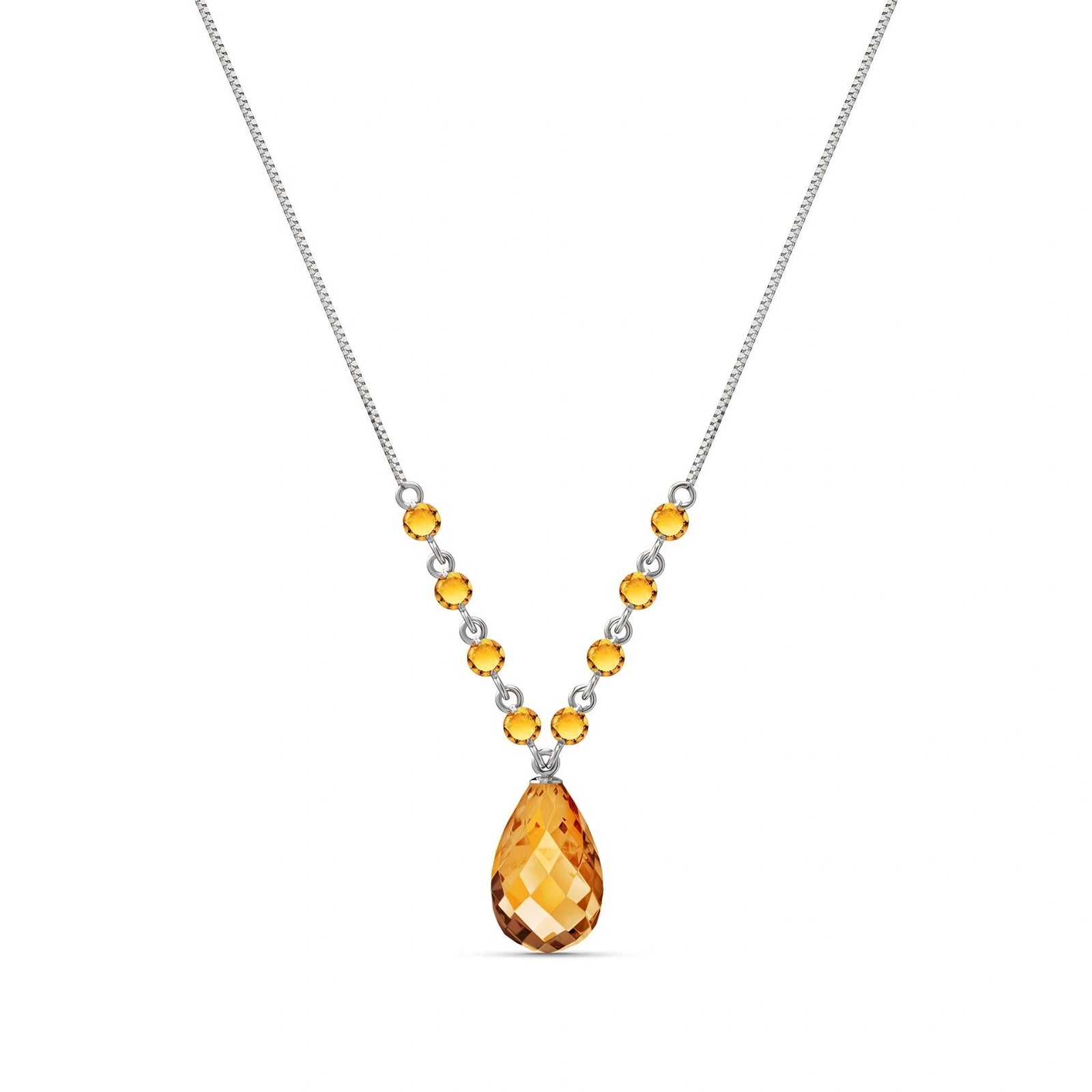White Gold Citrine — Geraldina