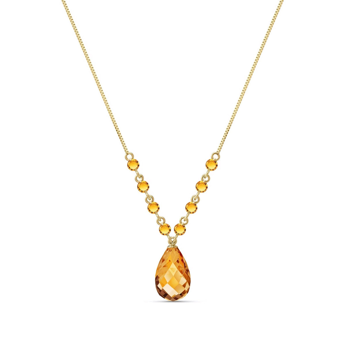 Yellow Gold Citrine — Geraldina